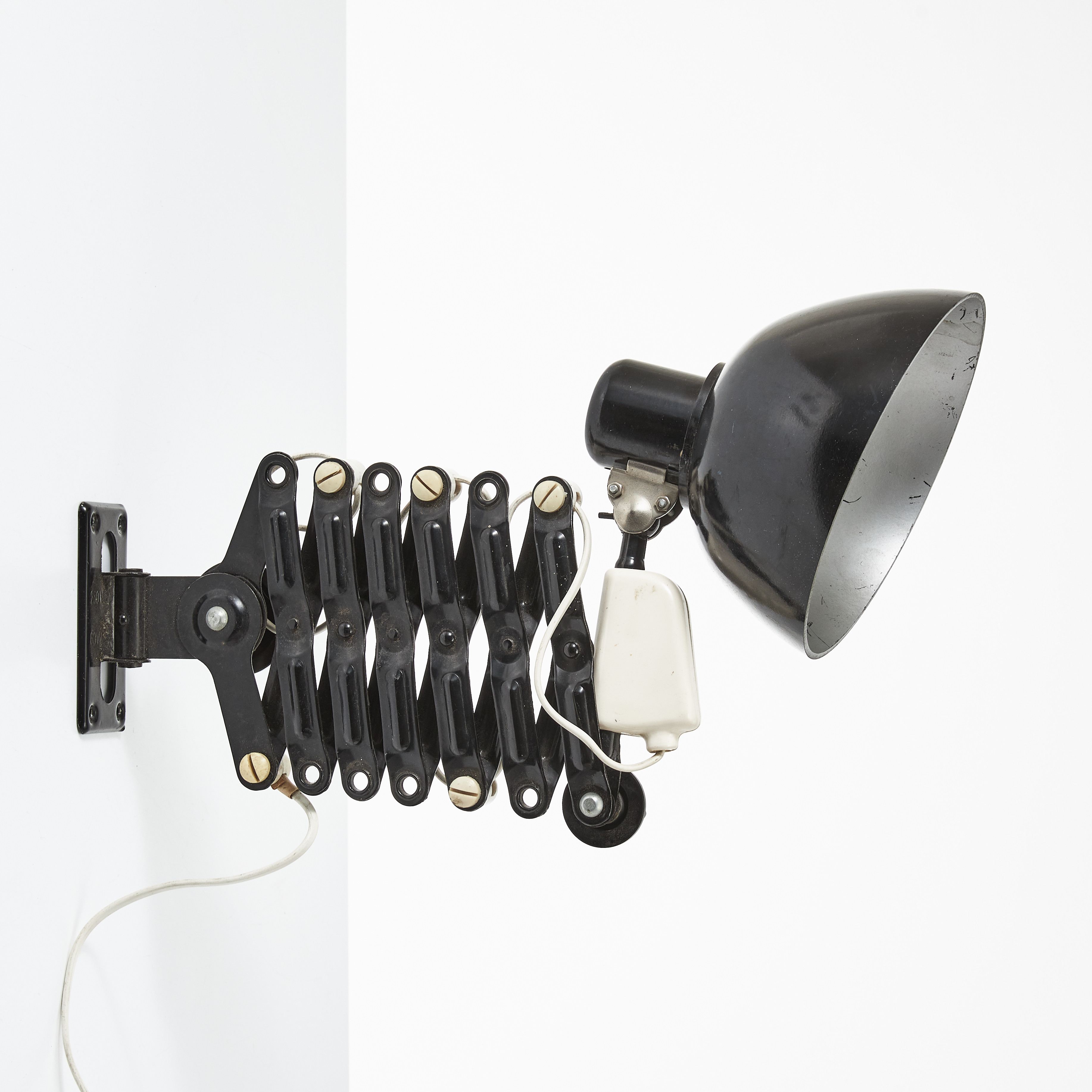 INDUSTRILAMPA, 1920/30-tal, märkt Reif Dresden.