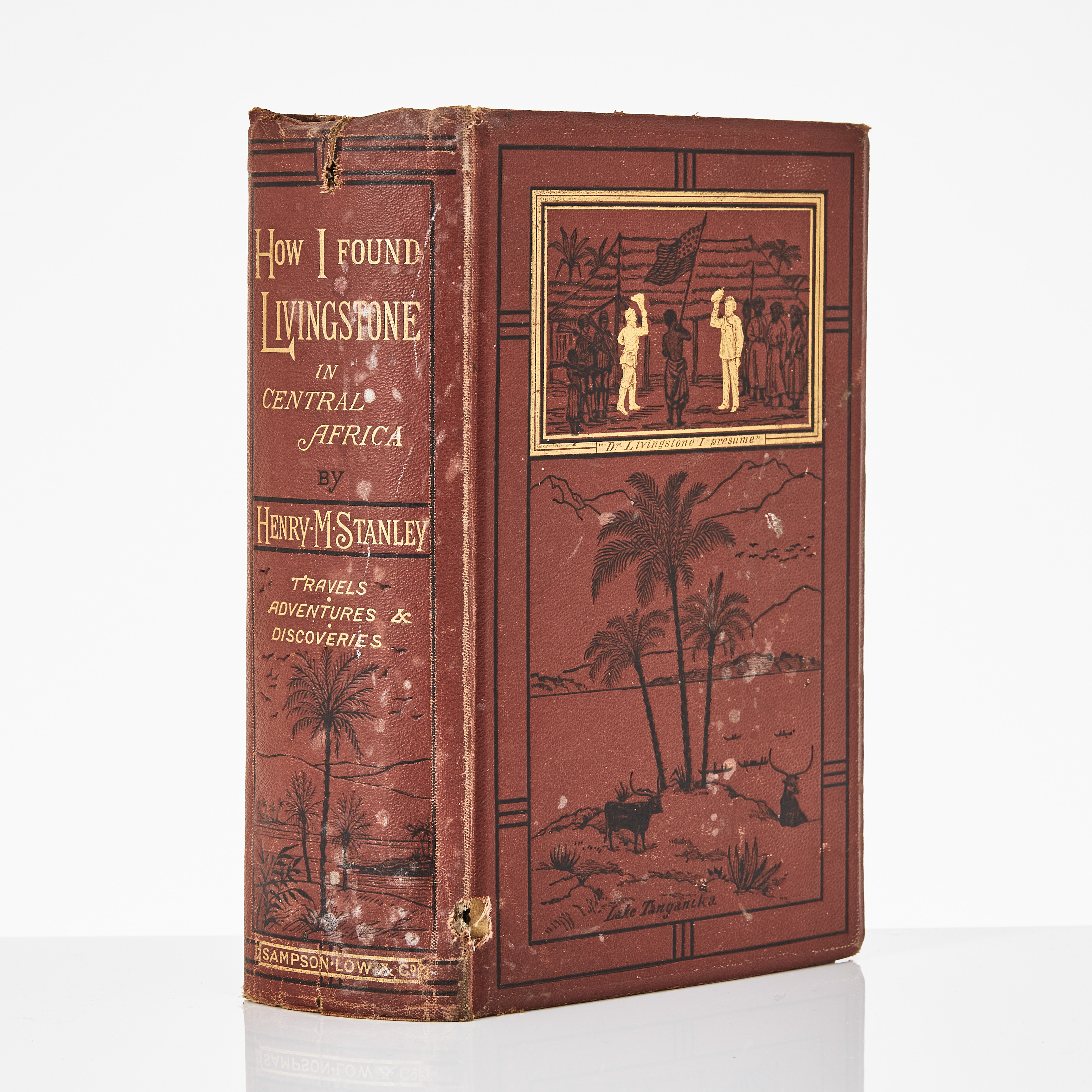 STANLEY, HOW I FOUND LIVINGSTONE, PROVENIENS CRONSTEDT, 1872.