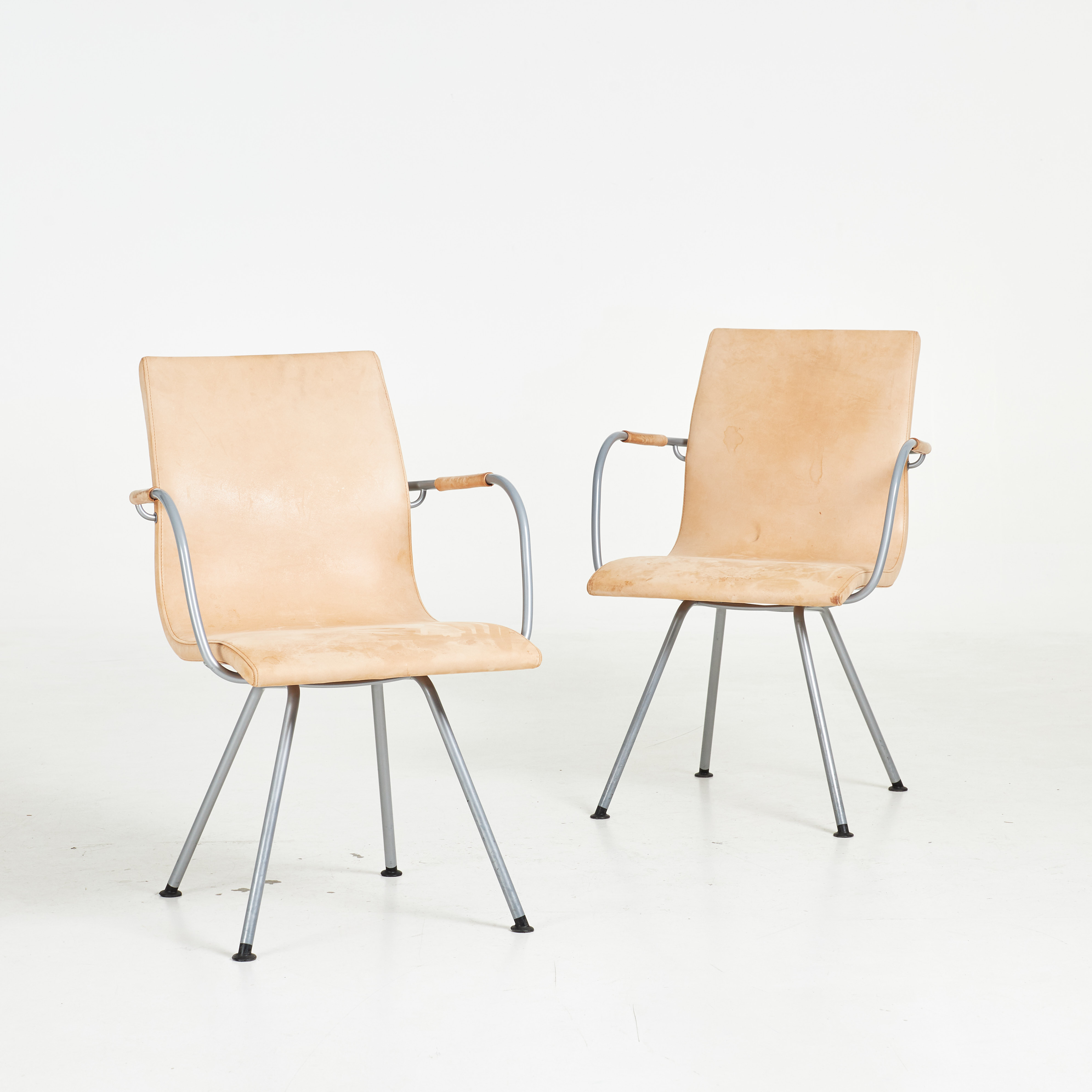 JOHANNES FOERSOM & PETER HIORT-LORENZEN, karmstolar, "Atlas", ett par, Lammhults.