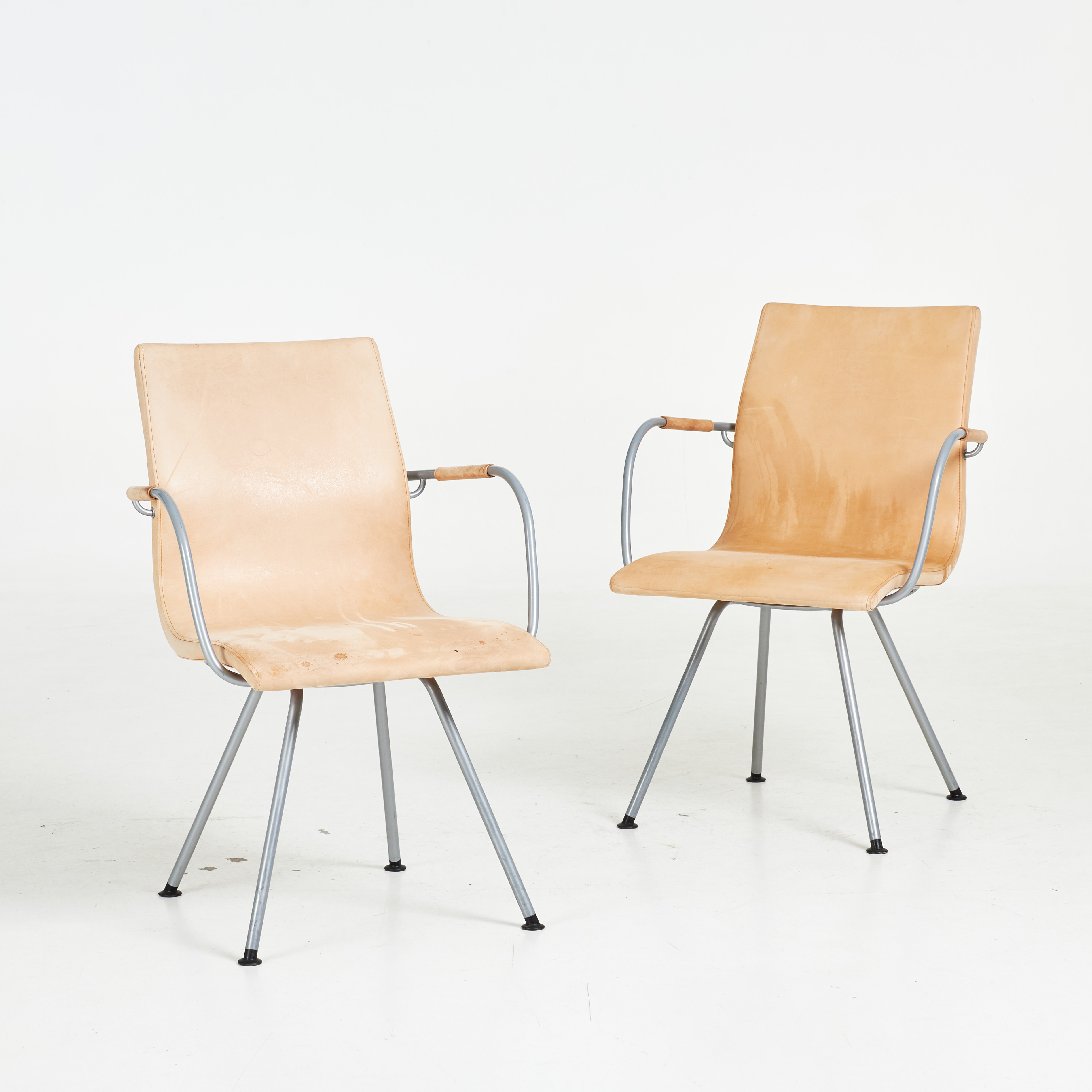 JOHANNES FOERSOM & PETER HIORT-LORENZEN. Karmstolar, ett par, "Atlas", Lammhults.