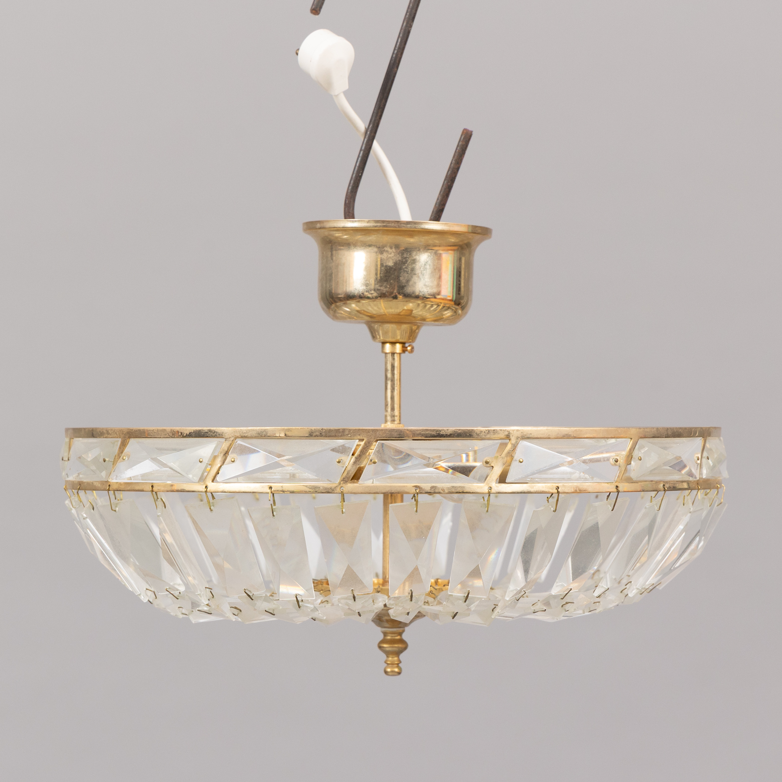 TAKLAMPA, L Team, prismor, metall.