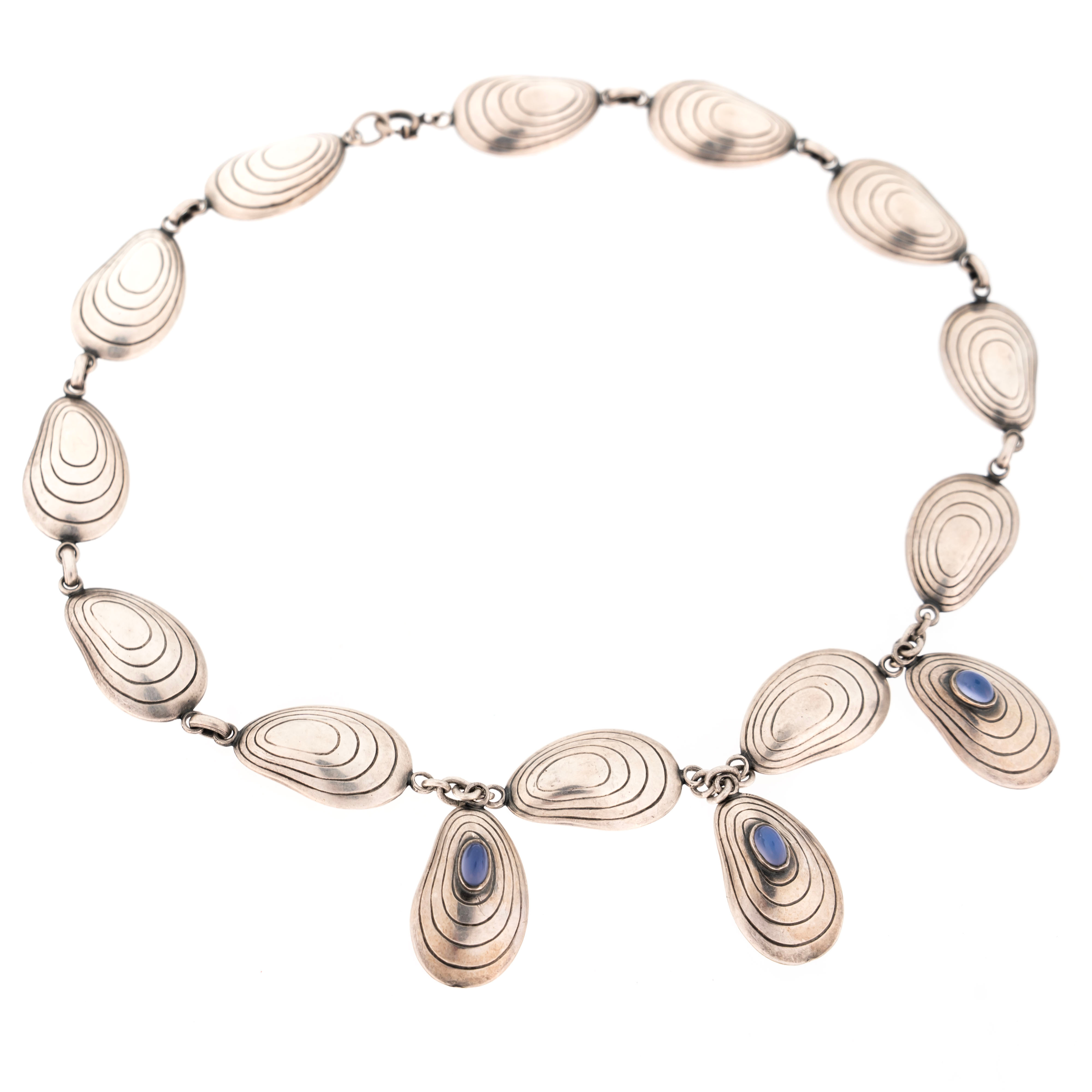 SVEN ARNE GILLGREN. Collier, Silver, 1955.