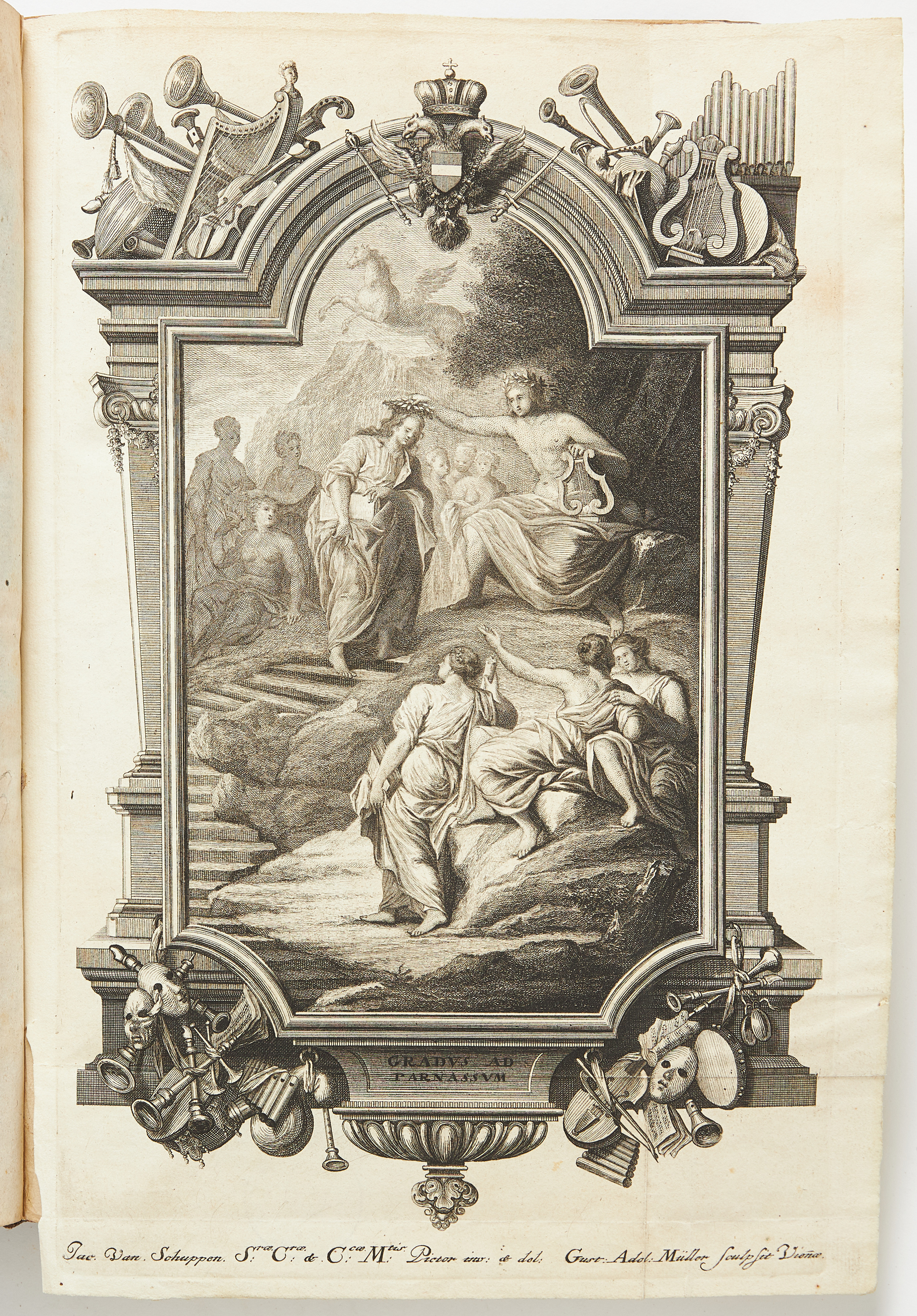 FUX ON MUSIC, GRADUS AD PARNASSUM, 1725.