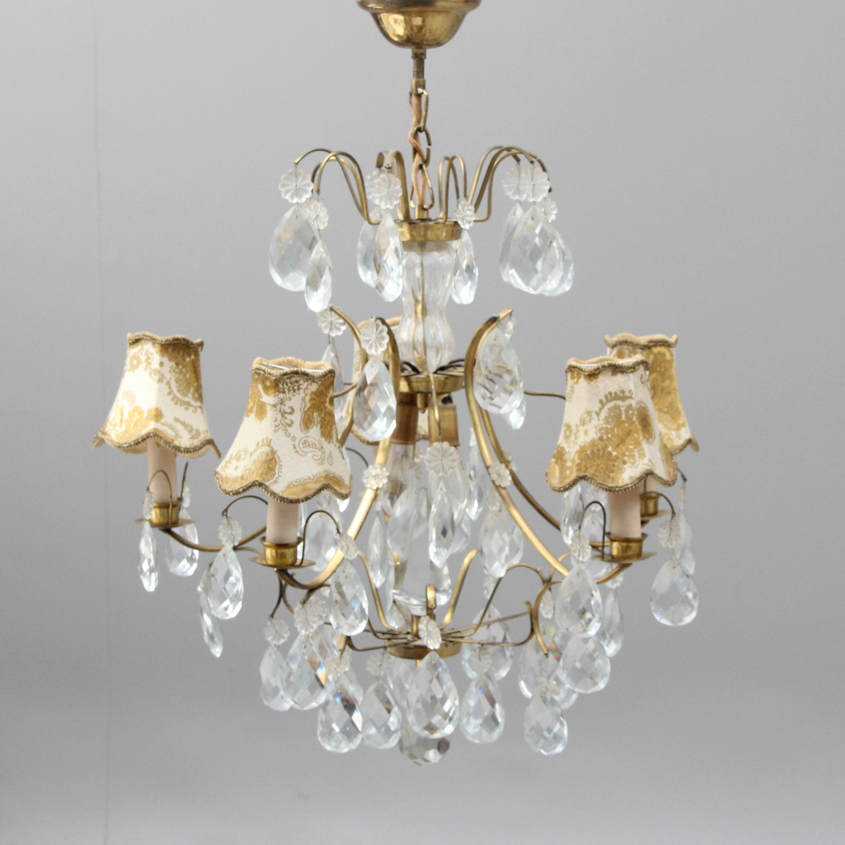 LAMPKRONA, glas/metall.