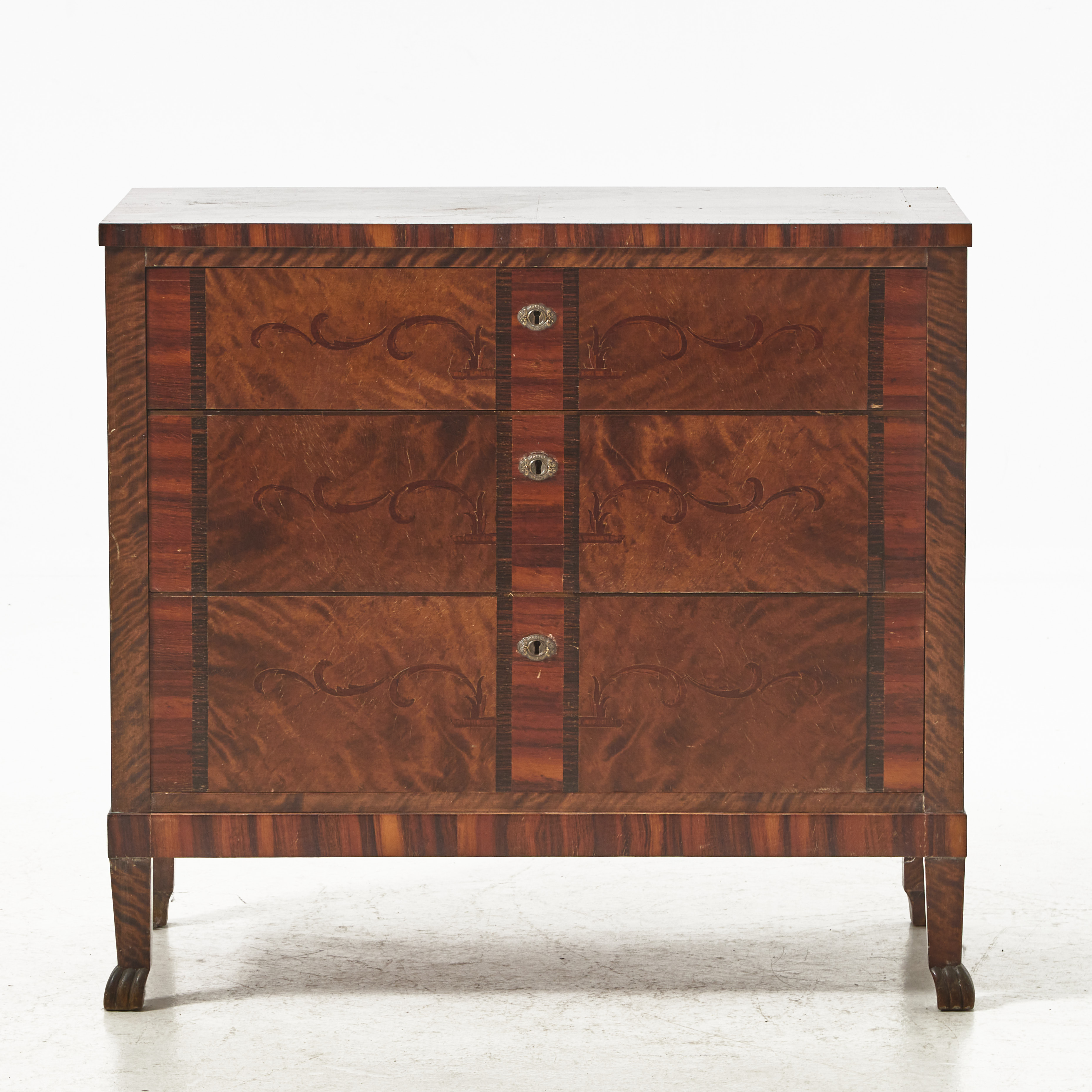 BYRÅ, 1920/30-tal, Swedish Grace, fanérad i bl a björk.