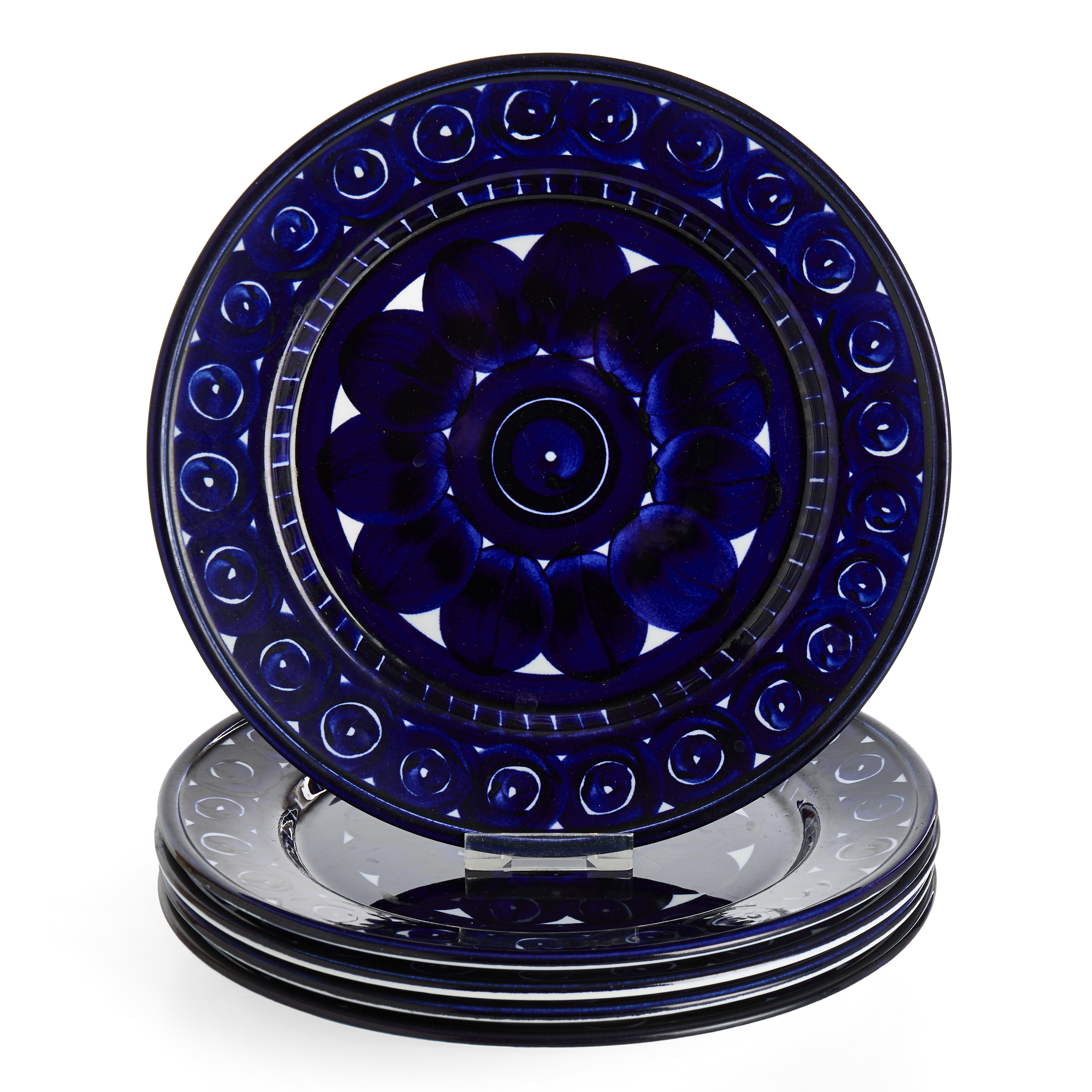 ULLA PROCOPÉ. mattallrikar 5 st, "Valencia", Arabia, Finland.