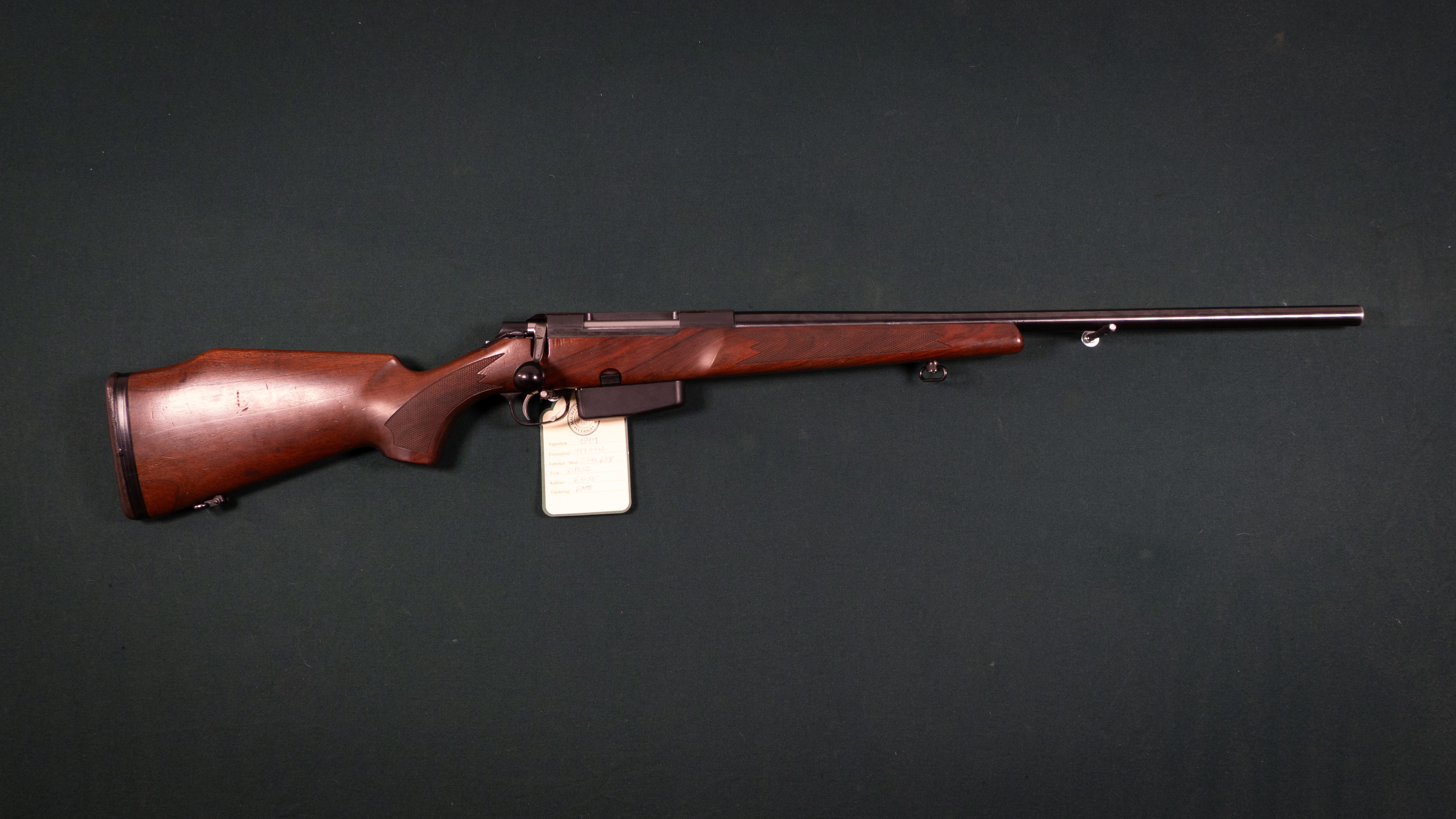 Tikka 658 Continental kal. 6,5x55 #818552 SE0522210.