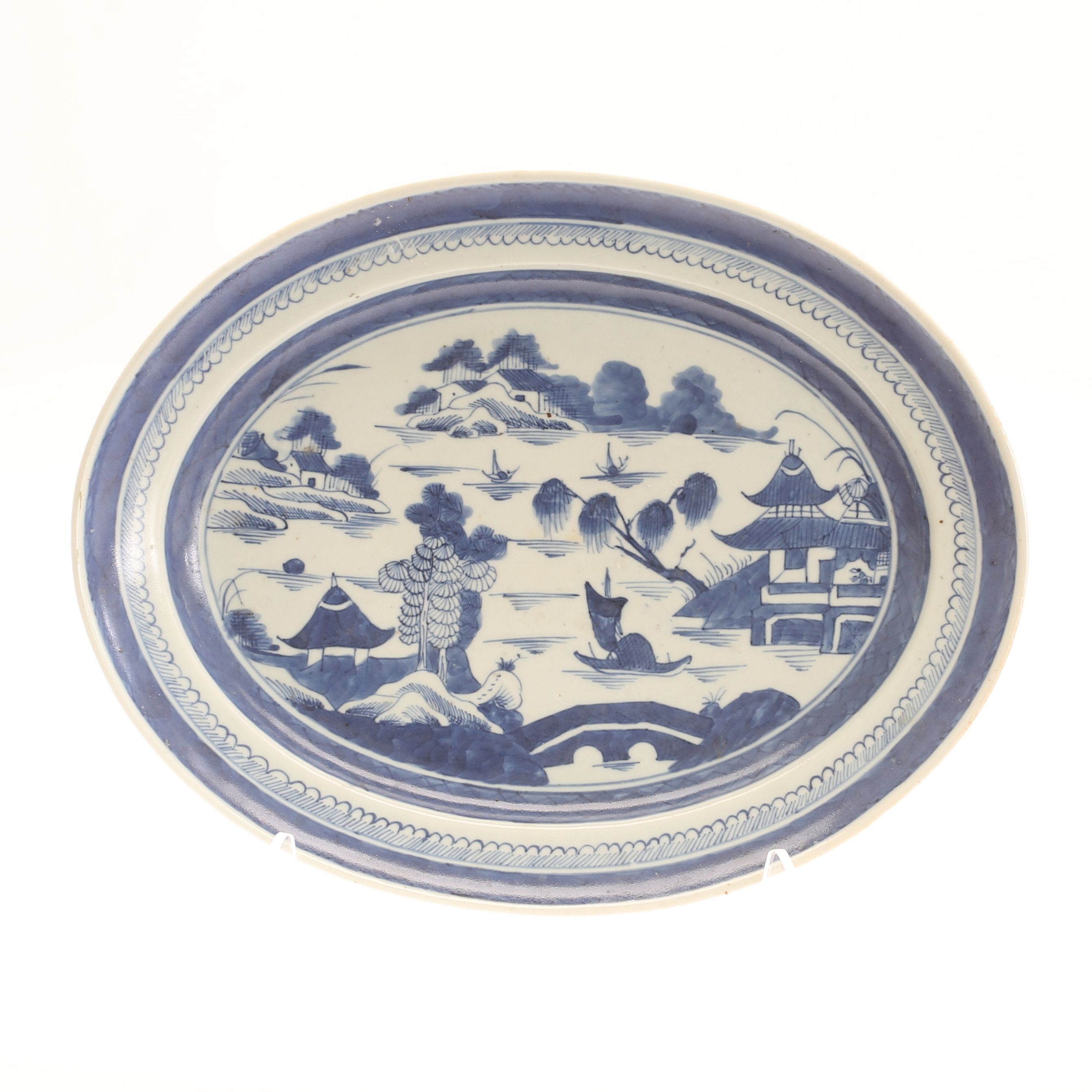 SERVERINGSFAT, porslin, Kina Daouguang (1821-1850).