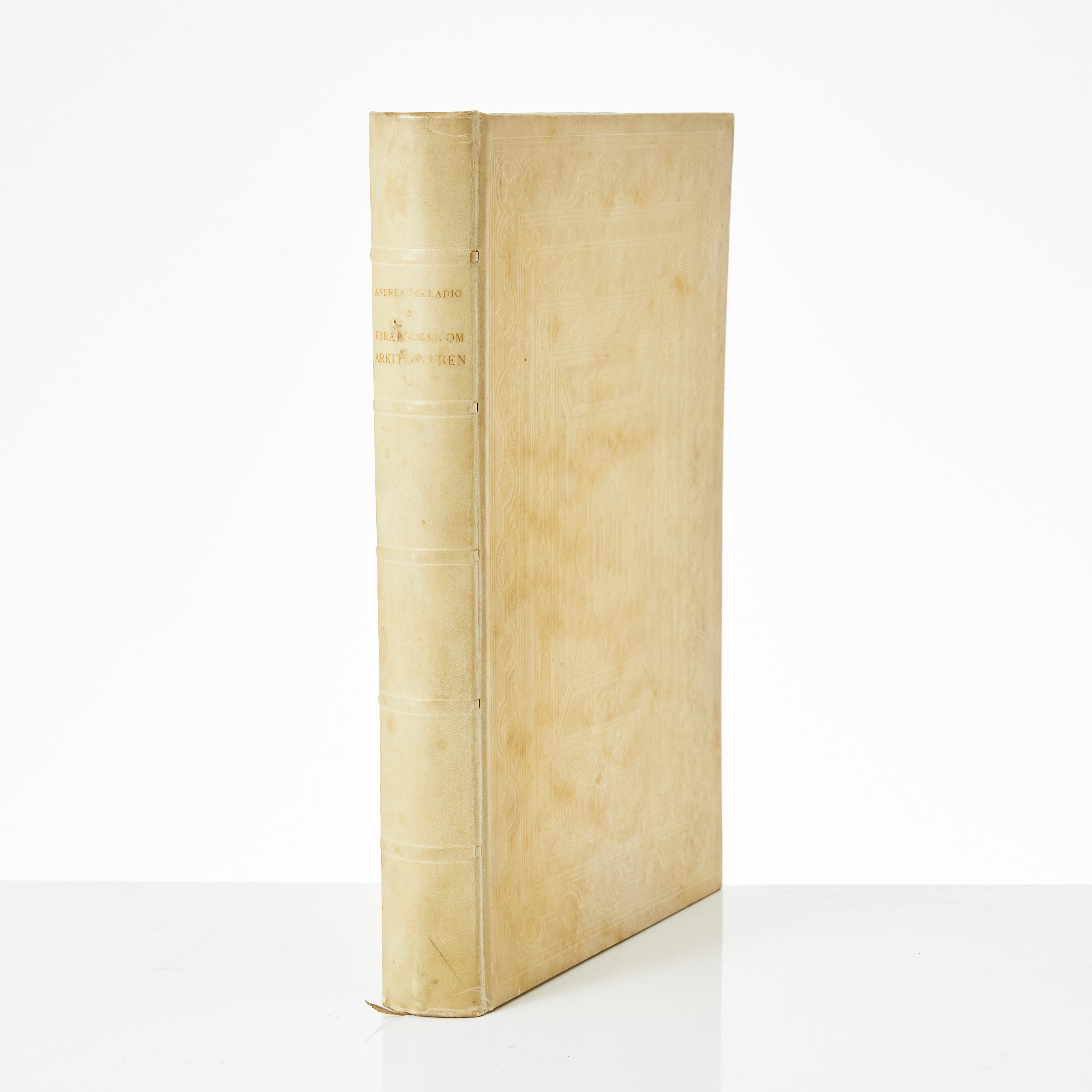 PALLADIO, FYRA BÖCKER OM ARKITEKTUREN, PROVENIENS CRONSTEDT, 1928.