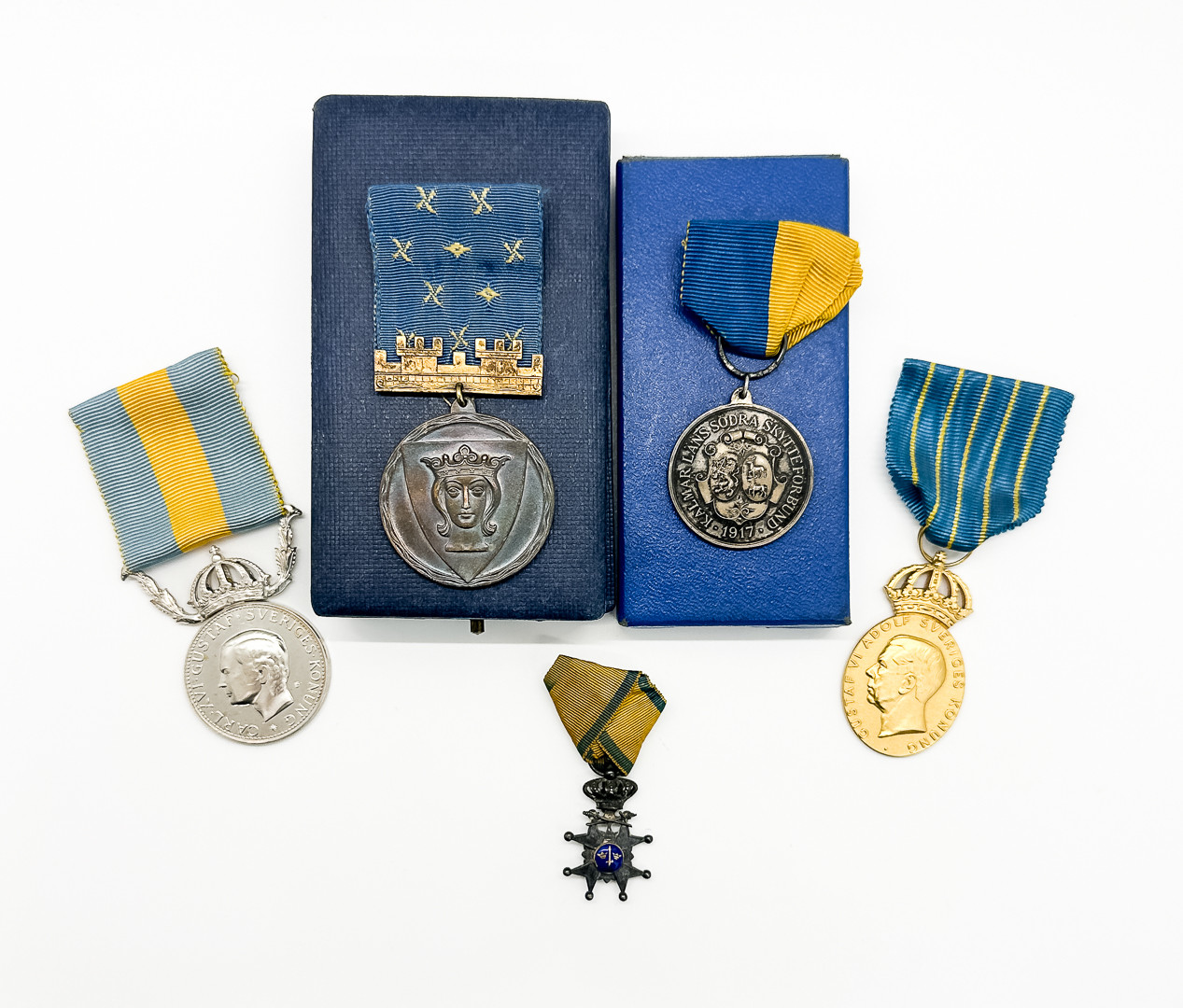 Parti Medaljer. Sverige. Silver.