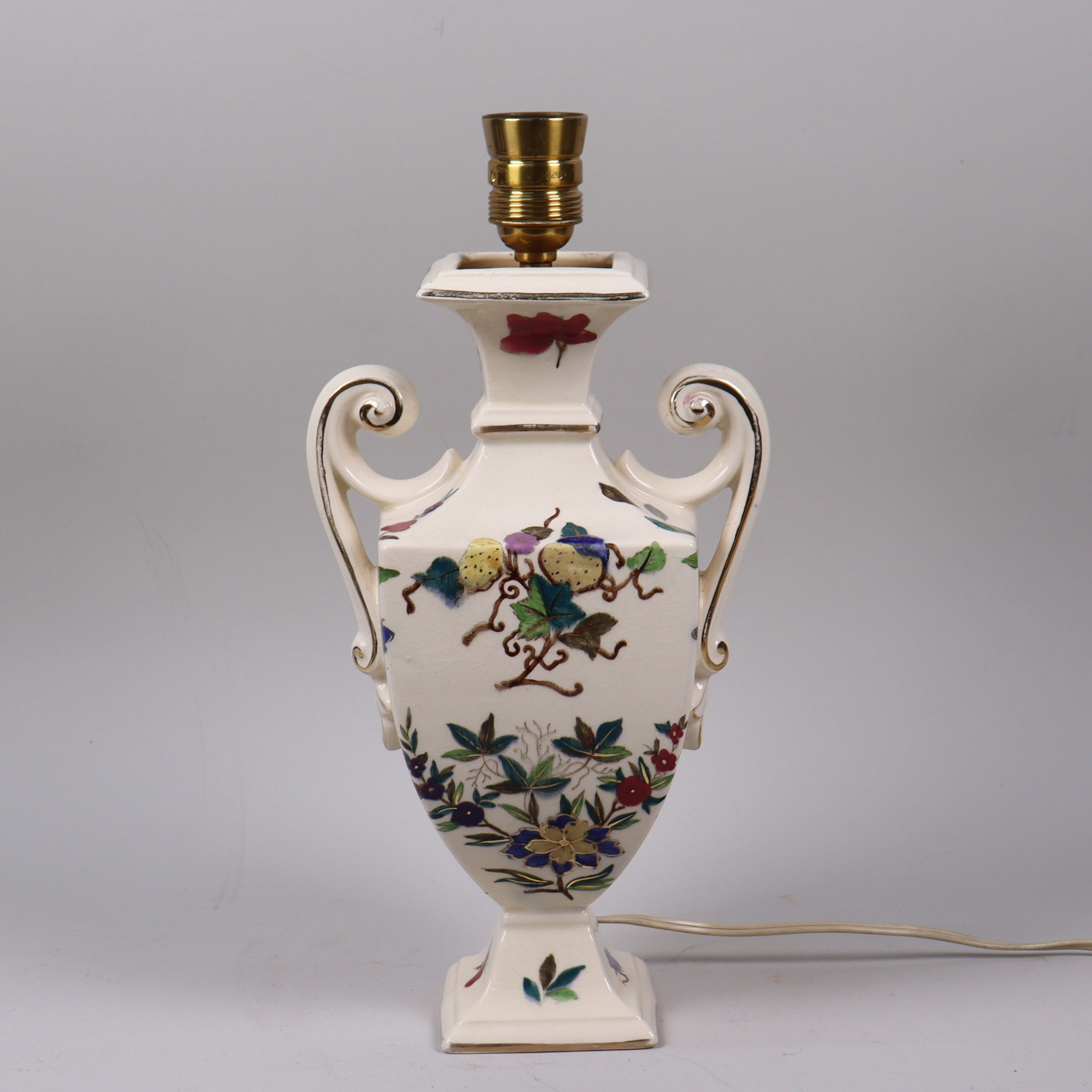 BORDSLAMPA, Rörstrand, 1900-talets första del.