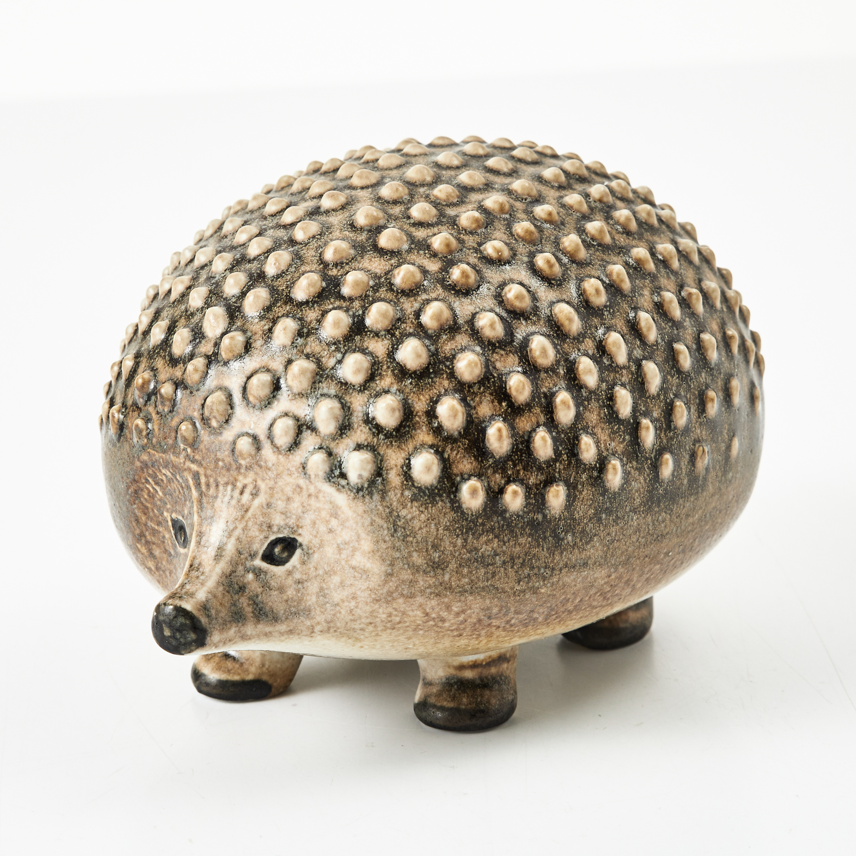 LISA LARSON. Figurin, föreställande igelkott, Nordiska Kompaniet, Gustavsberg.