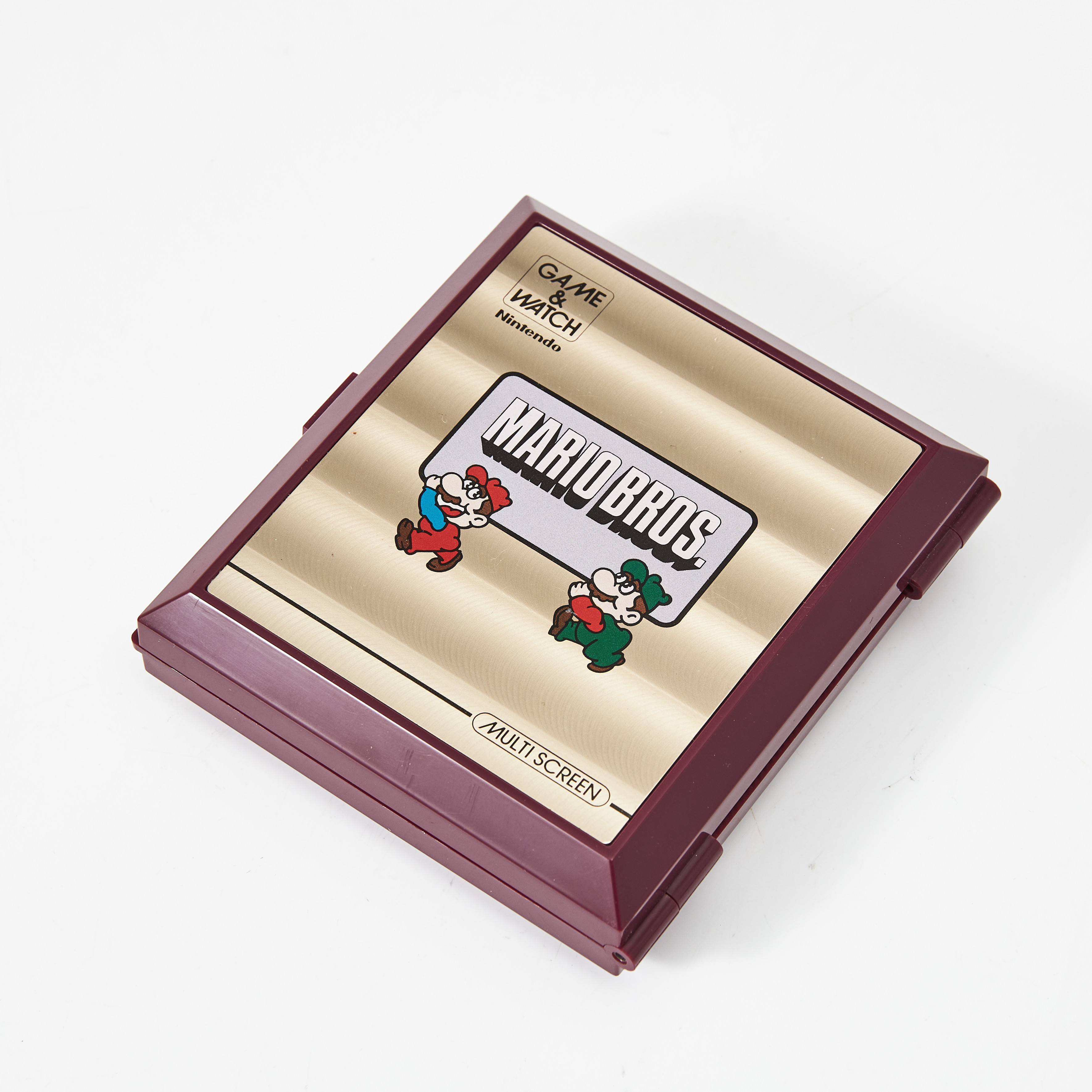 NINTENDO GAME & WATCH, Super Mario Multi screen. I originalkartong med instruktioner.