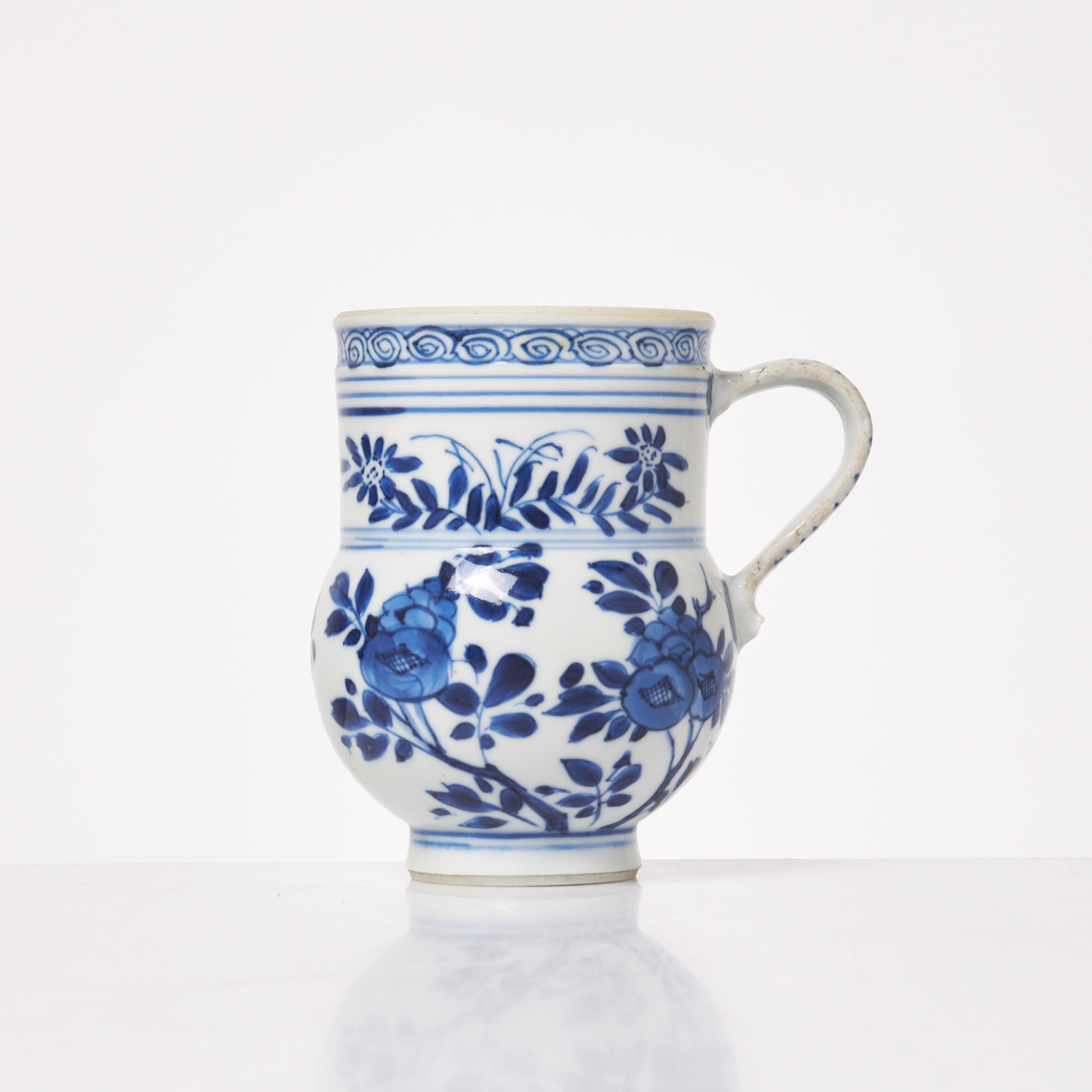 KOPP. Kina, 1700 tal underglasyrblått, porslin.