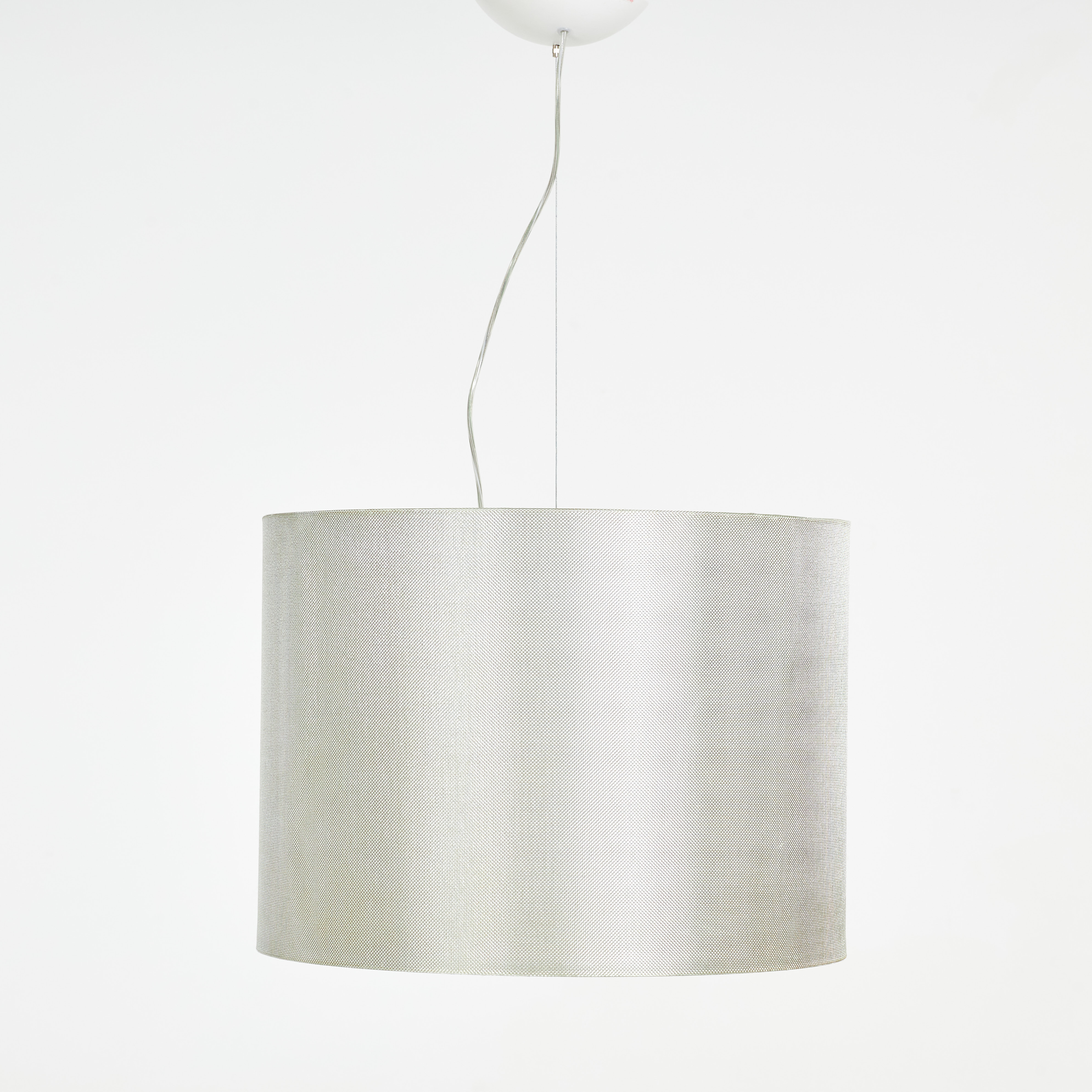 TAKLAMPA, Axolight, klädd grå/blå melerad textil, märkt Axolight, Made in Italy.