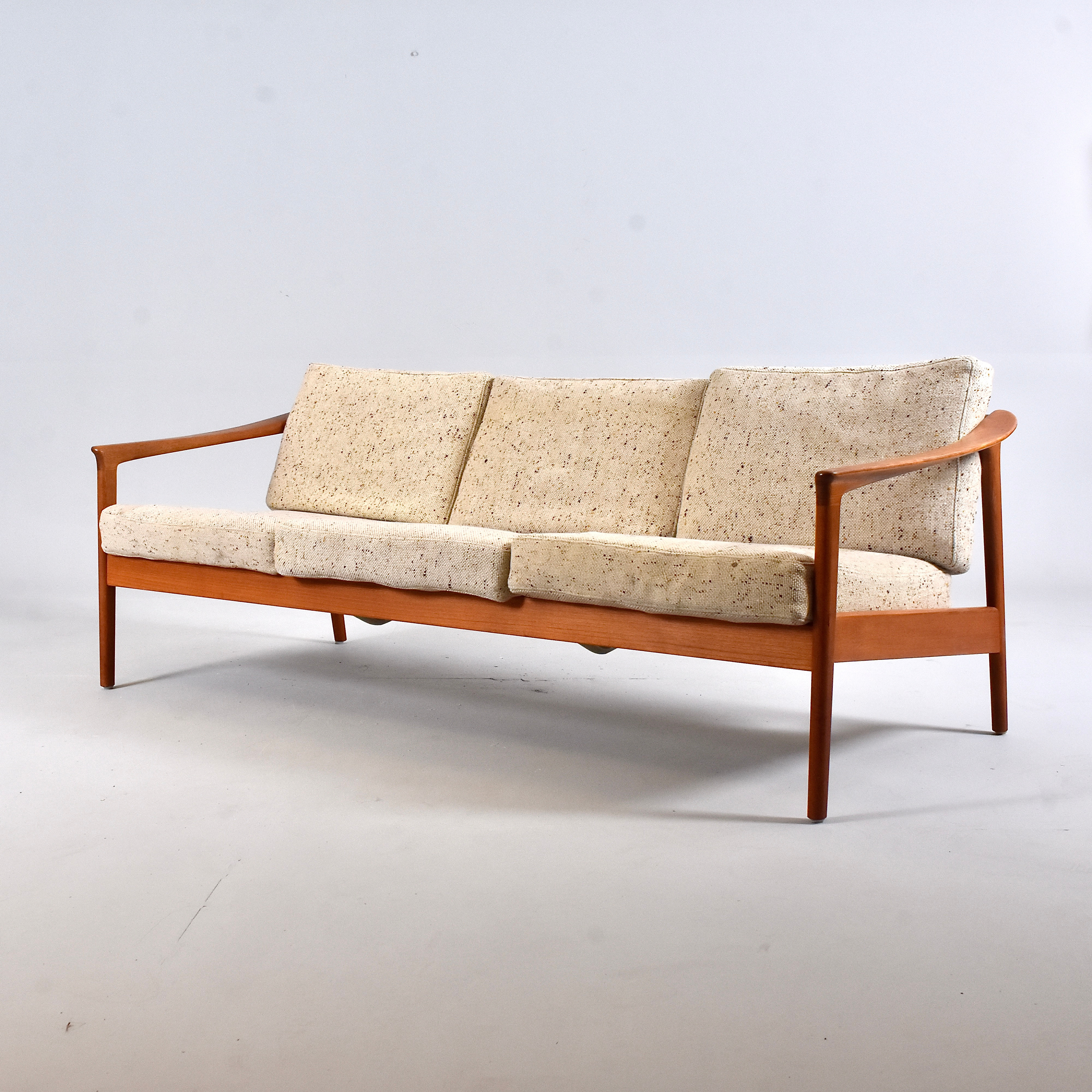FOLKE OHLSSON. 1919-2002. Soffa "Monterey", teak, Bodafors, 1961.