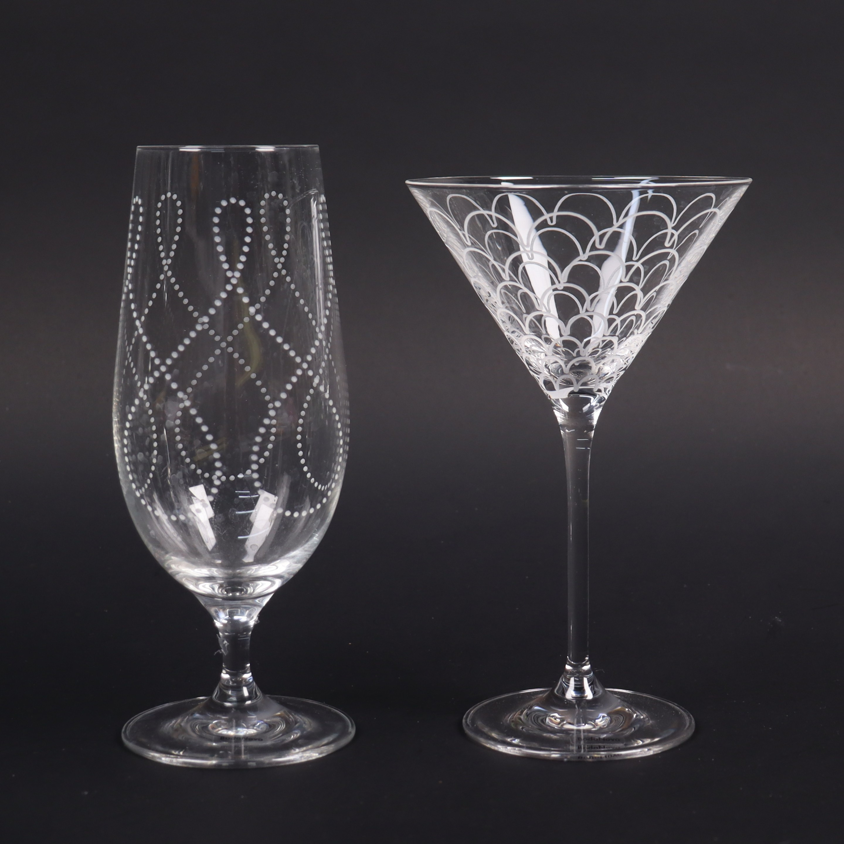 BARBRO WESSLANDER. Boda Nova, 22 delar, öl och martiniglas.