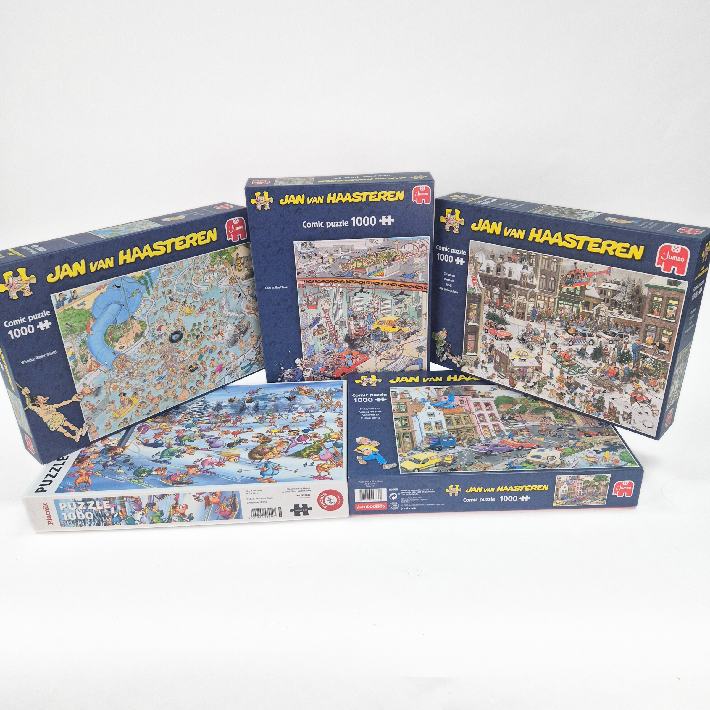 PUSSEL - 4st Jan Van Haasteren, 1 Piatnik.
