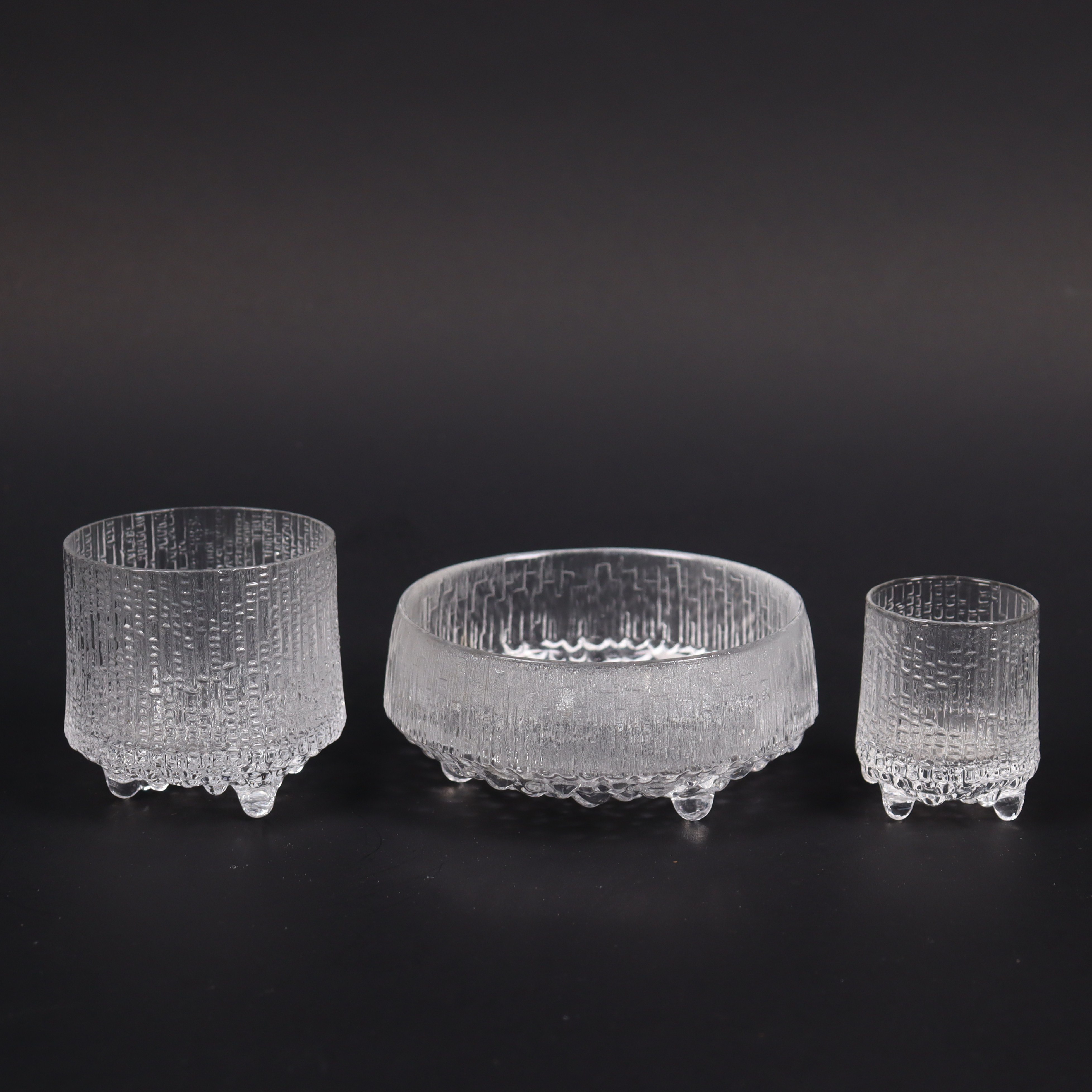 TAPIO WIRKKALA. "Ultima Thule", 23 delar, Iittala, Finland.