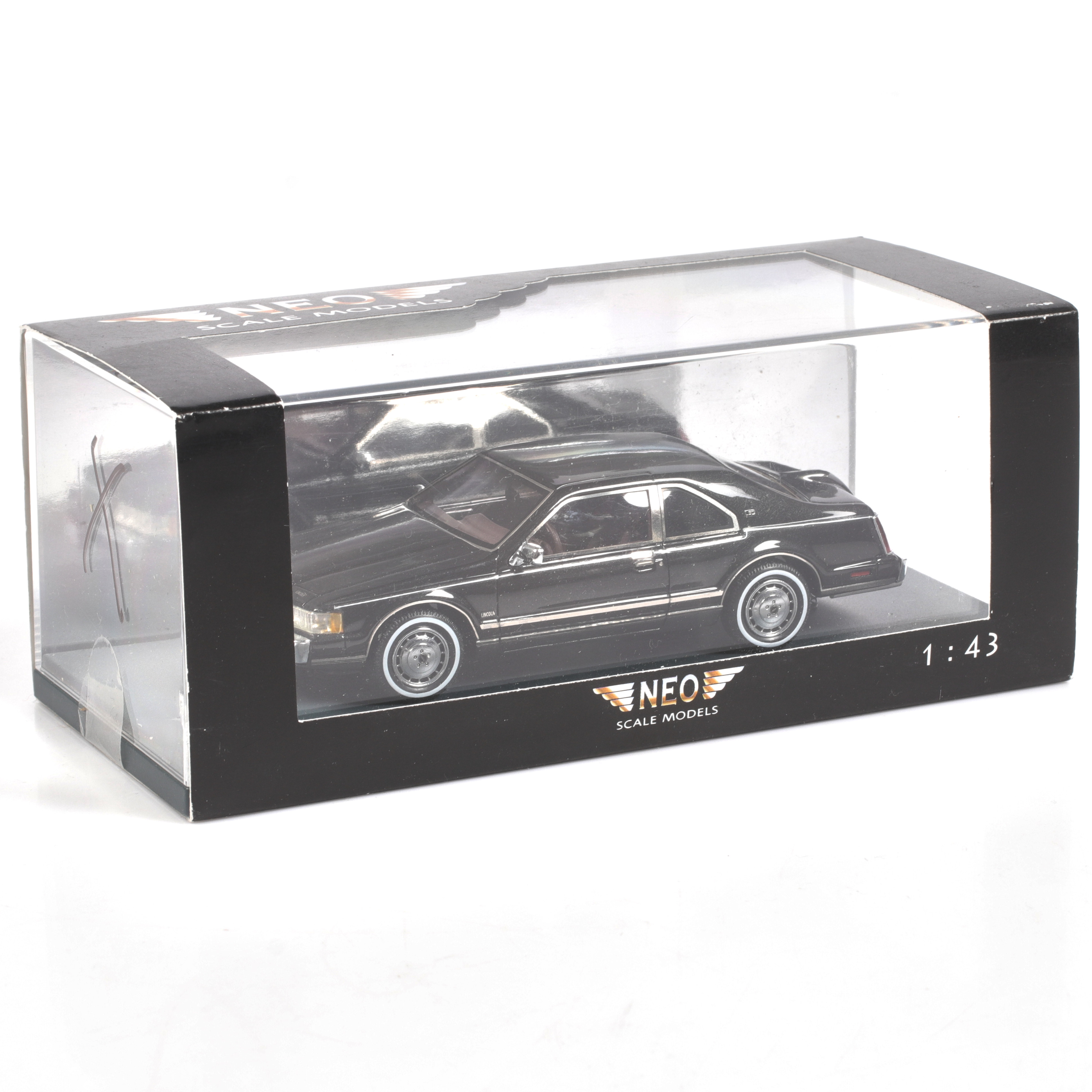 MODELLBIL, metall/resin, Lincoln Mark VII, NEO Models, skala 1:43.