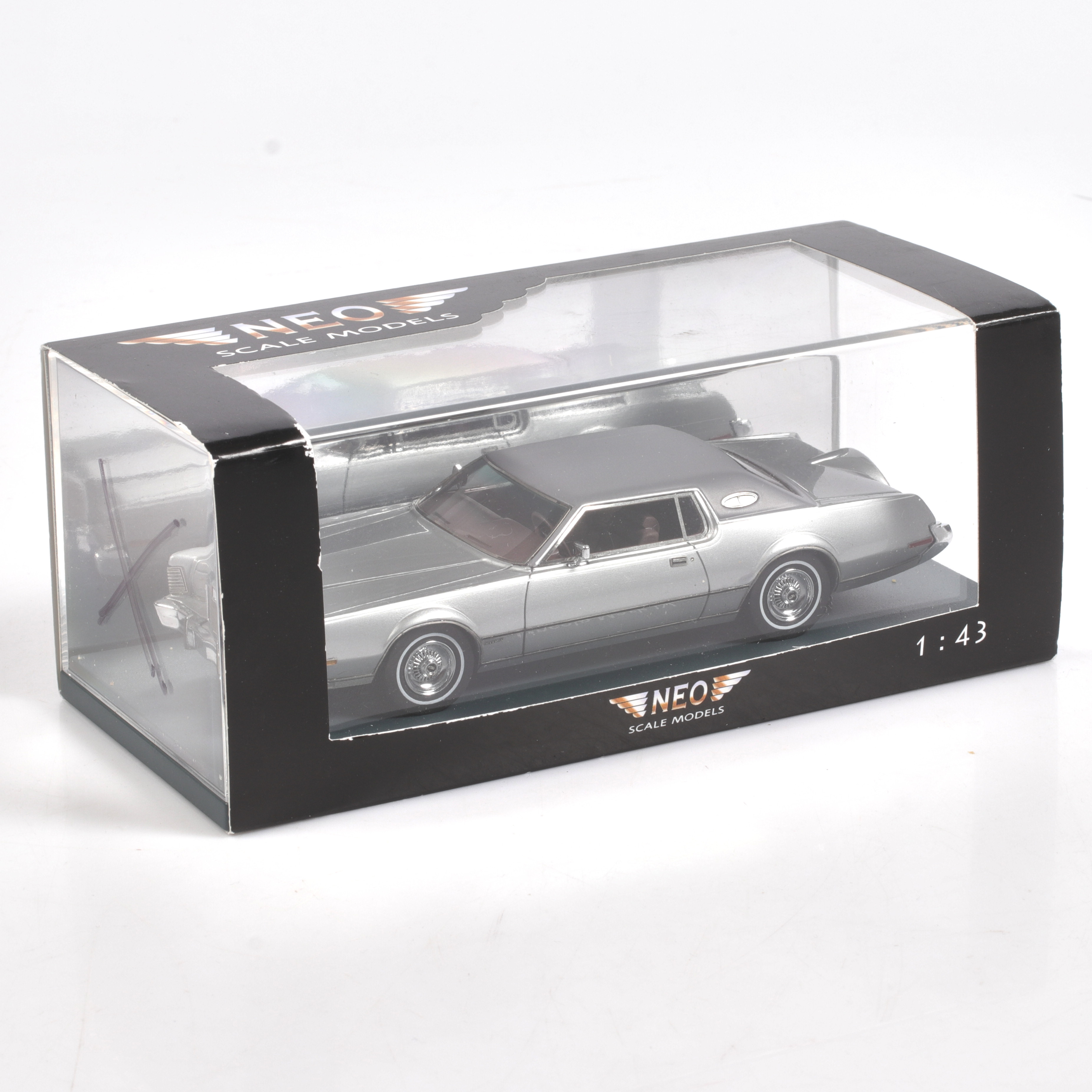 MODELLBIL, metall/resin, Lincoln Mark IV, NEO Models, skala 1:43.