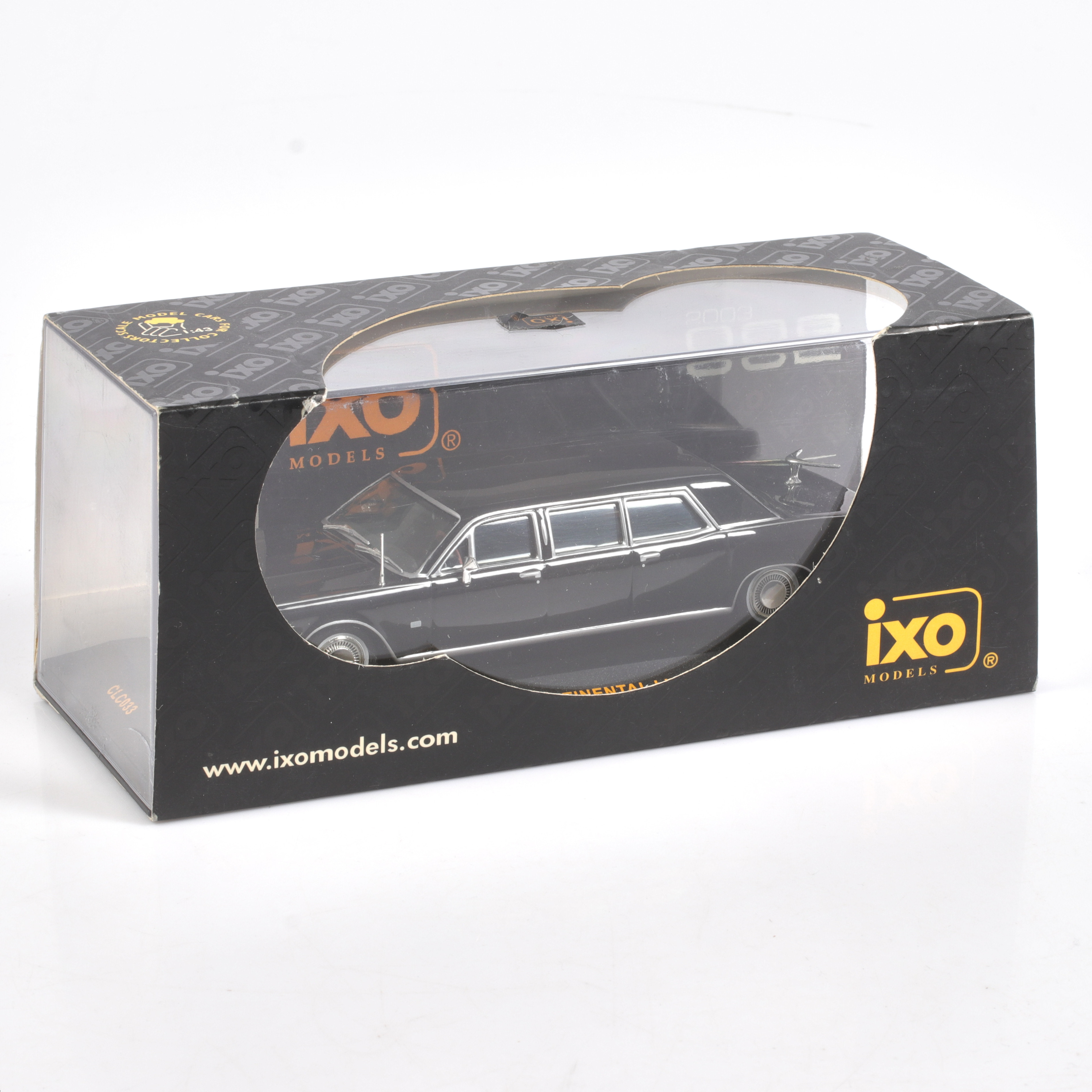 MODELLBIL, metall/resin, Lincoln Continental Limousine, IXO Models, skala 1:43.