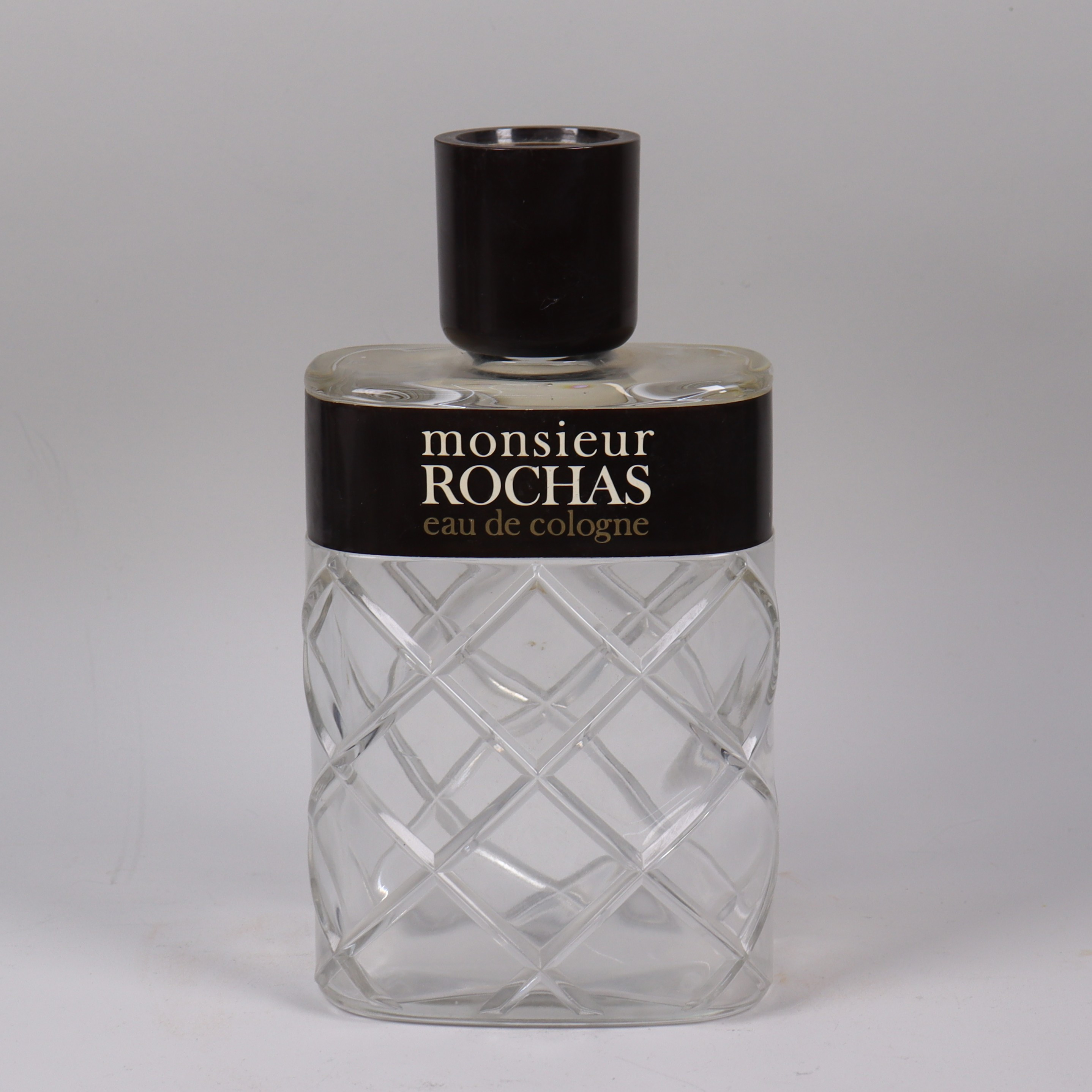 REKLAMFLASKA, Monsieur Rochas, eau de cologne.