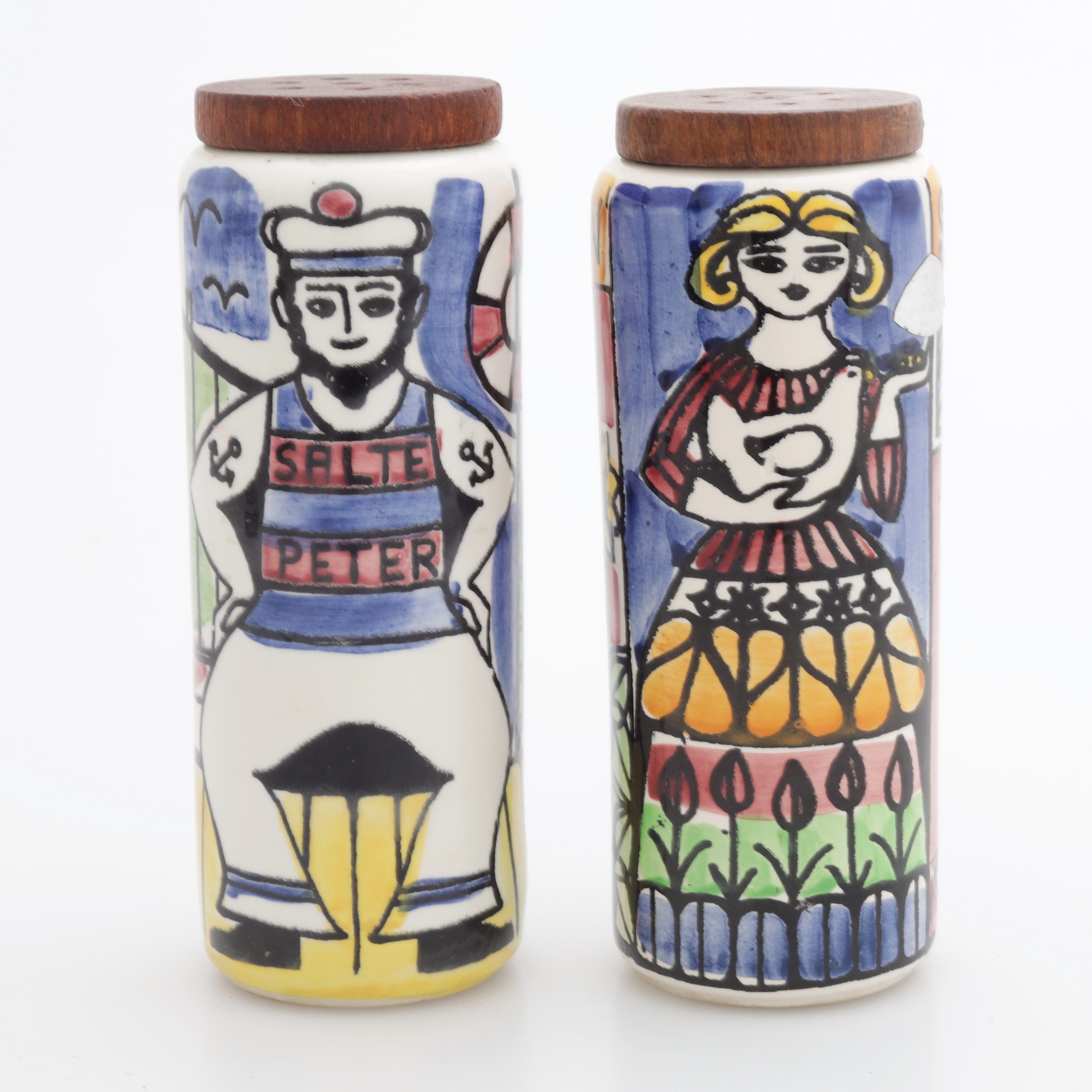 ANITA NYLUND. Ströare, ett par, JIE, Gantofta, 1960-tal.