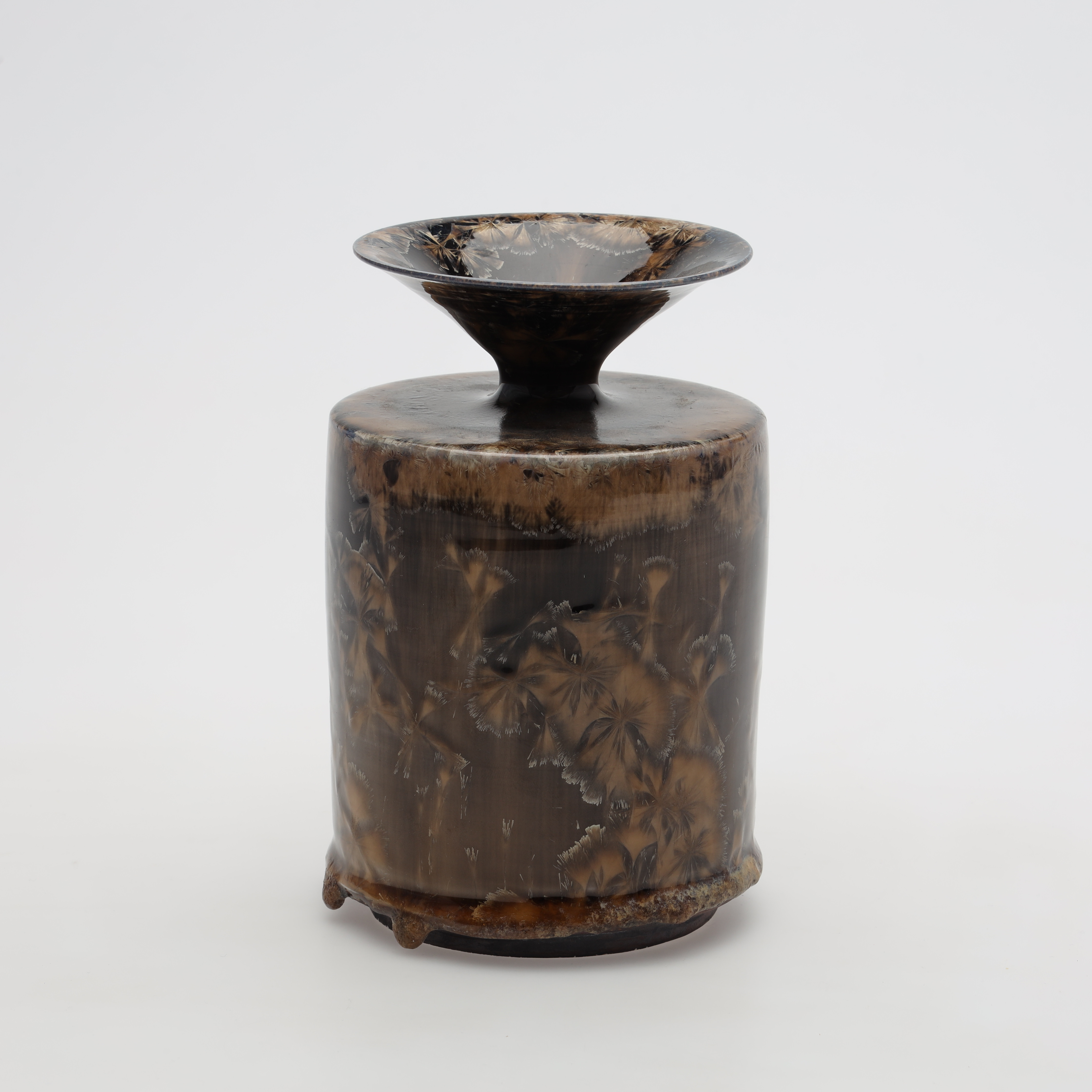 ISAK ISAKSSON. VAS, stengods. Unik. Signerad.