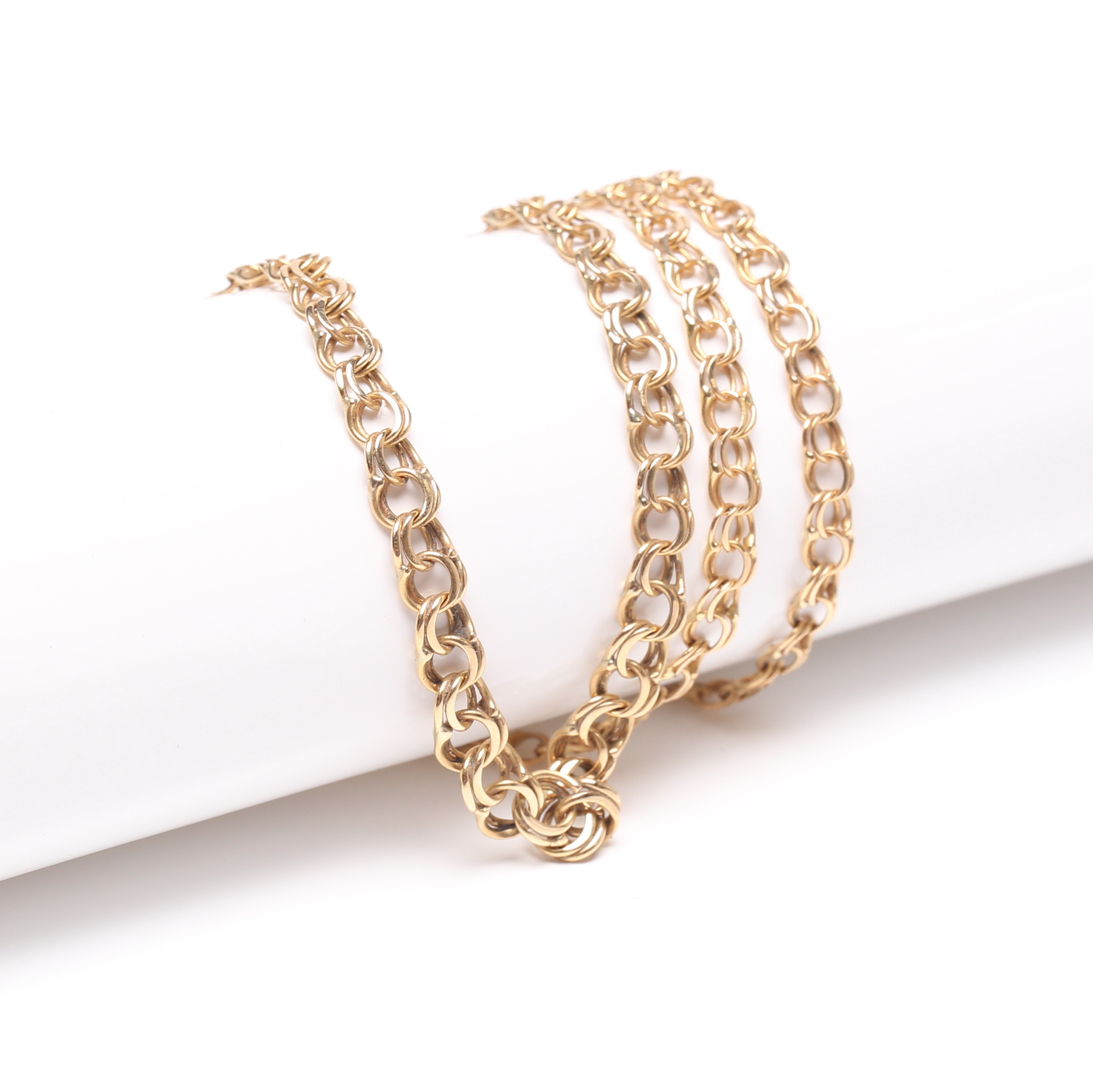 HALSKEDJA, 18K, Guld, vikt cirka 6,3 gram.