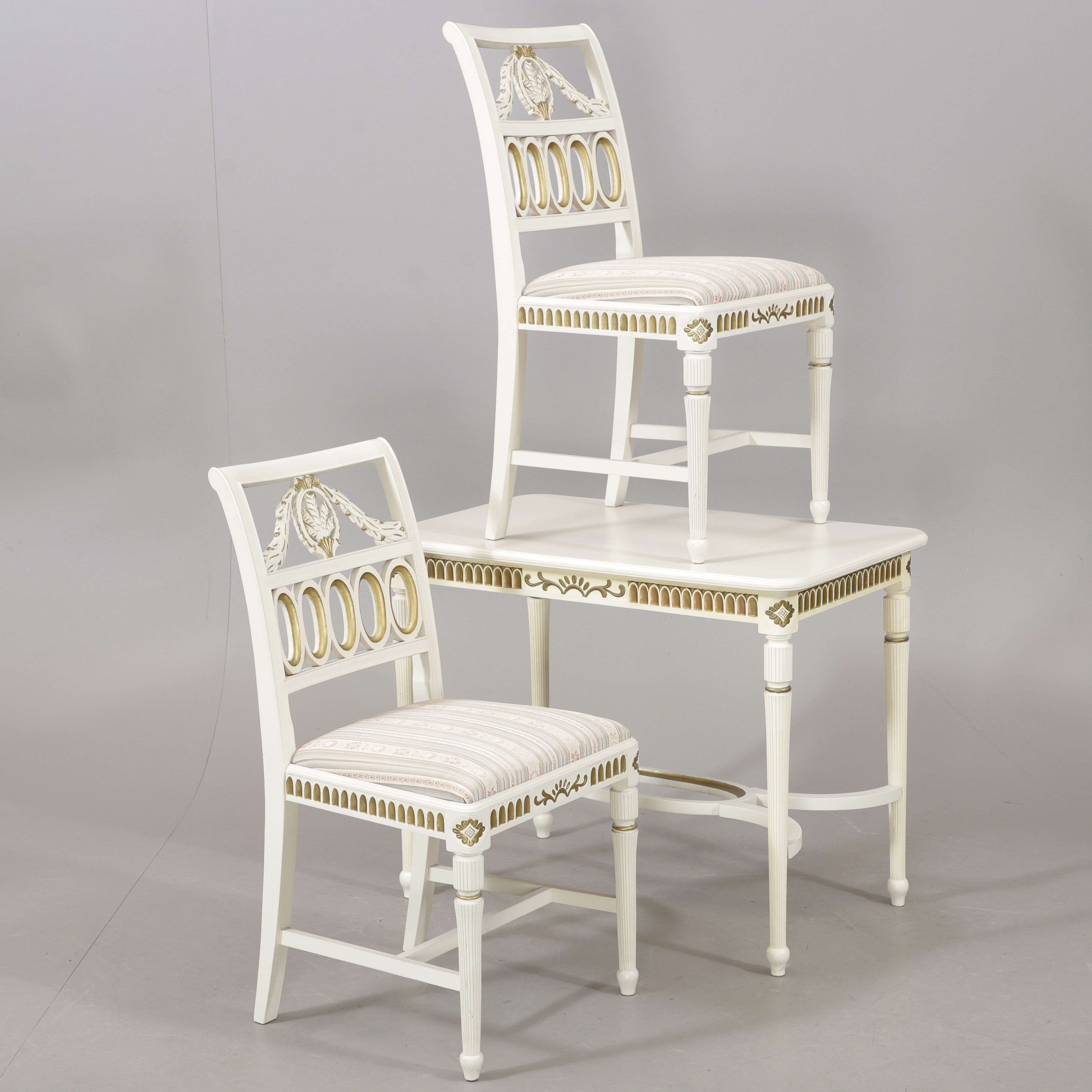 SALONGSMÖBEL 3 delar, Lindome-stil, 1900-tal.