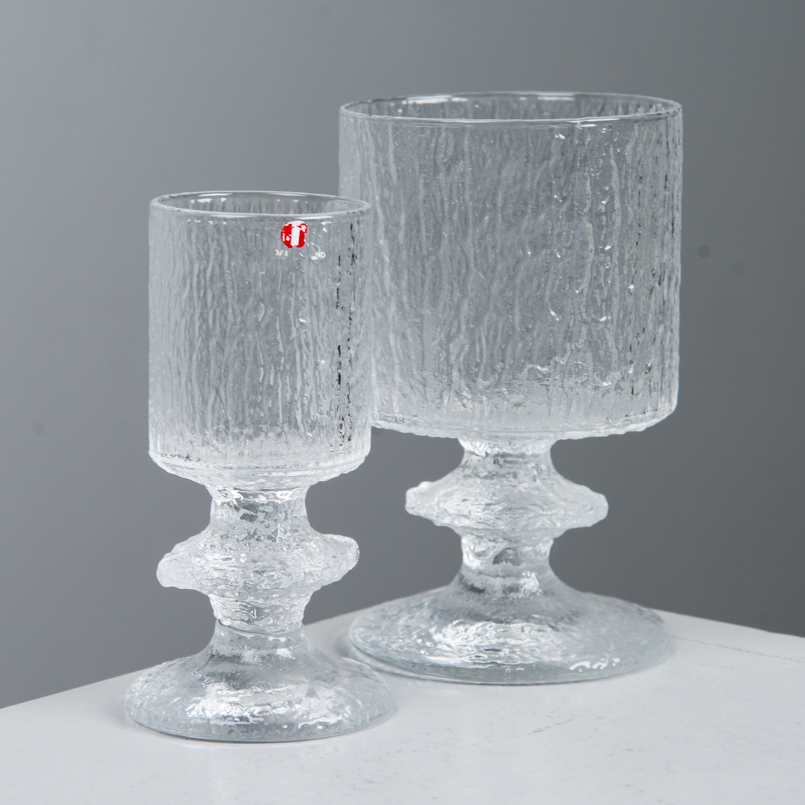 TIMO SARPANEVA. "Senator", ölglas & starkvinsglas, 6+6, Iittala, Finland.