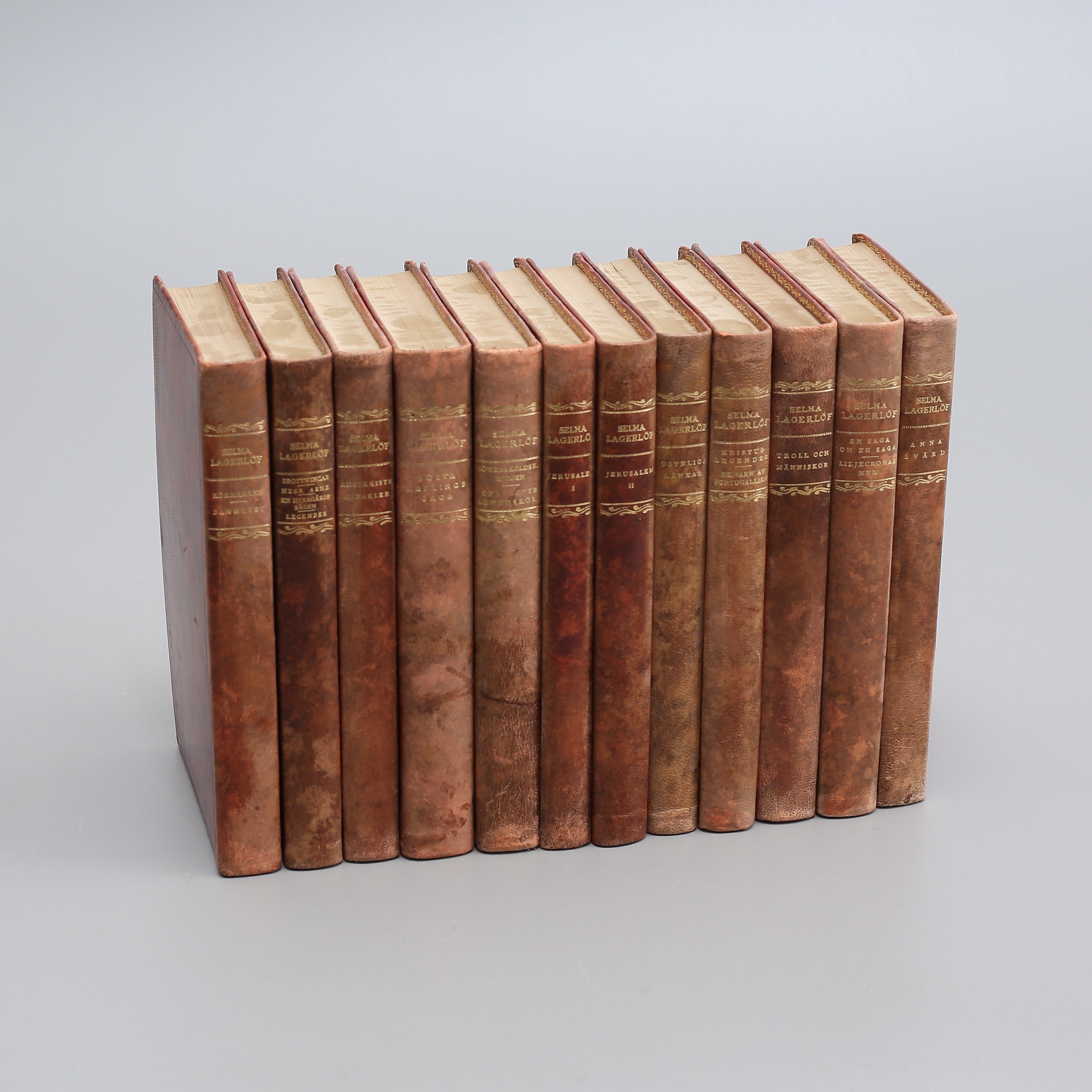 SKRIFTER AV SELMA LAGERLÖF, 12 band, Albert Bonniers förlag, 1940-tal.