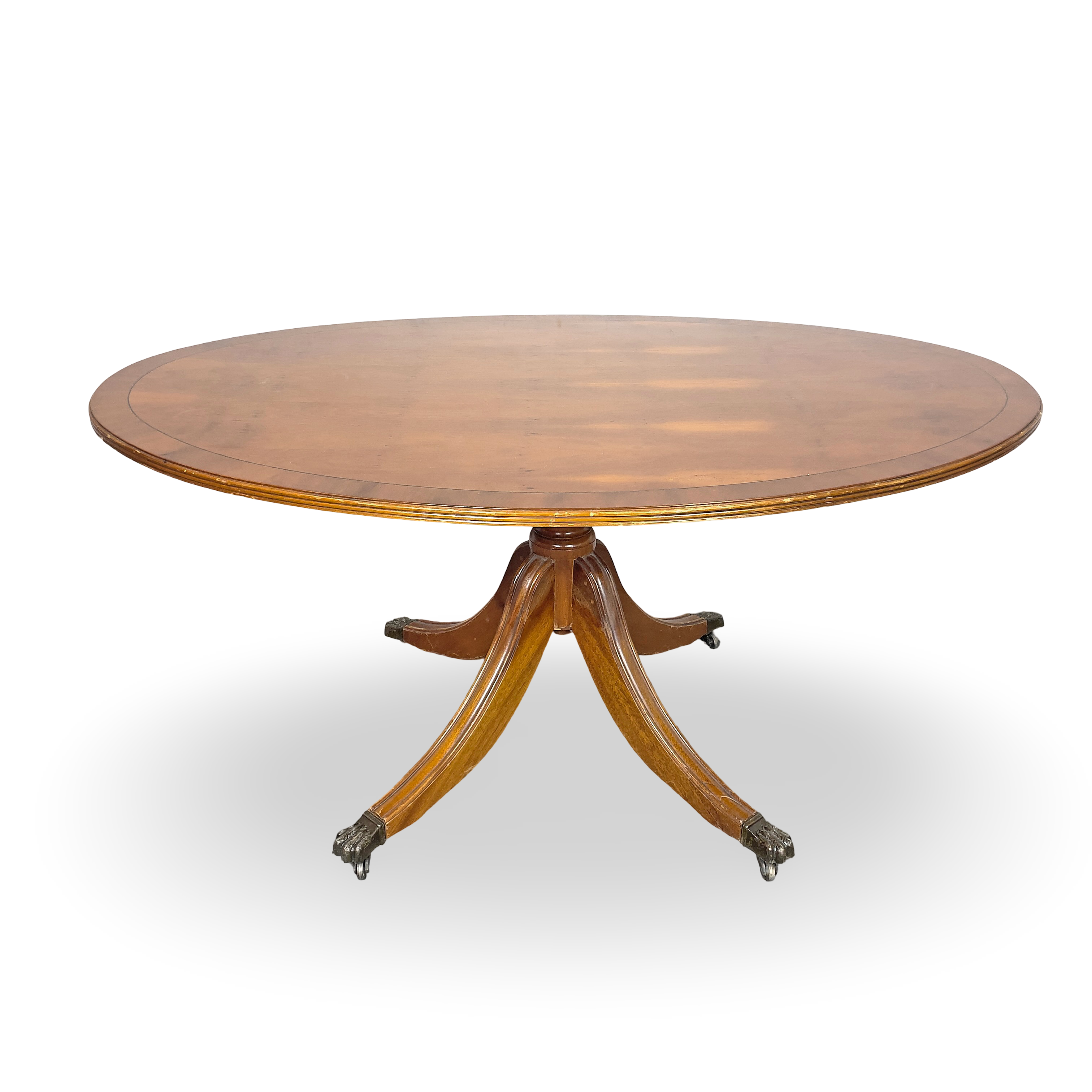 FÄLLBORD/SOFFBORD. Engelsk stil, fanerat trä, 1900-tal.