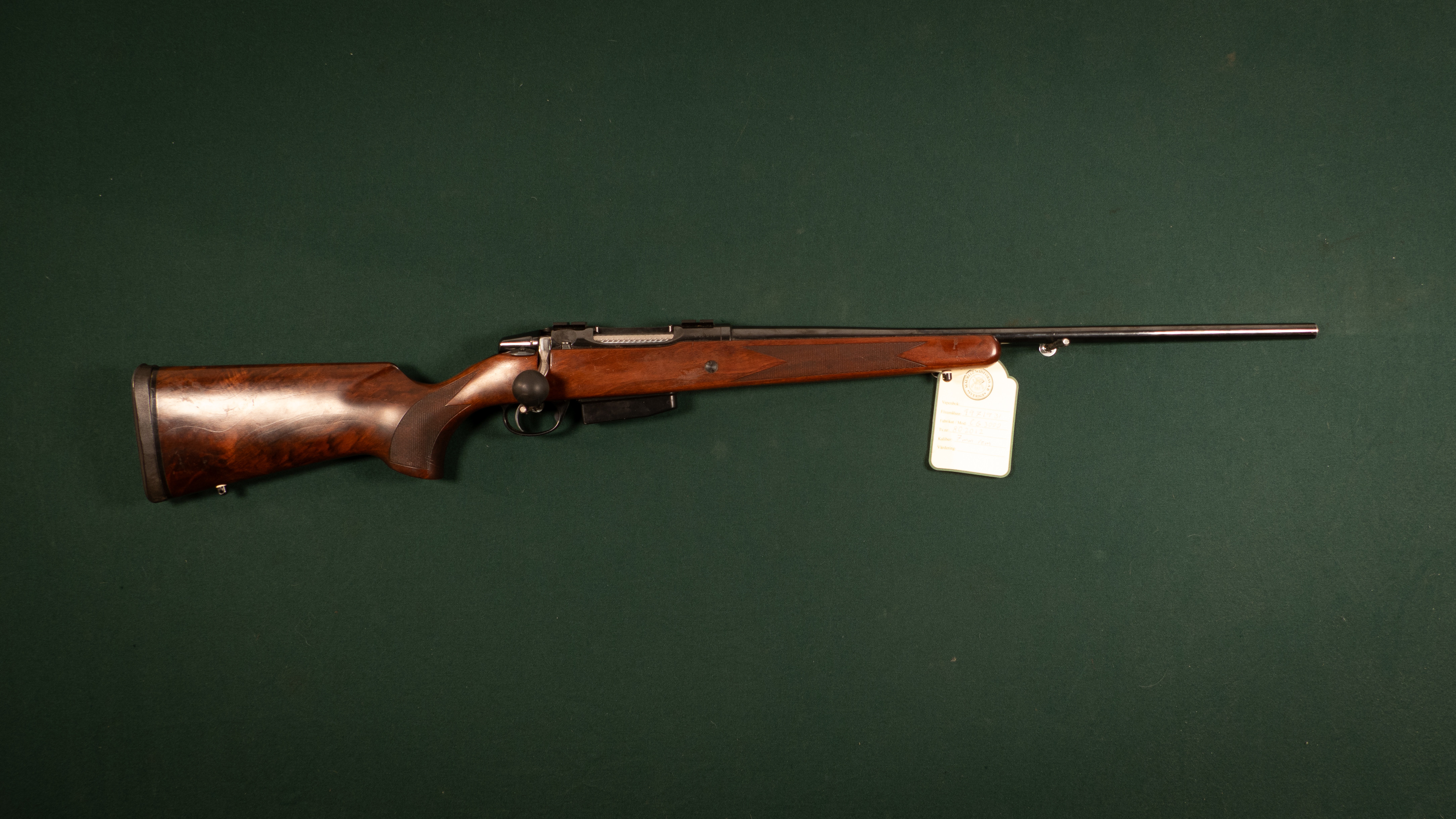 Carl Gustaf 2000 mk2 kal. 7mm rem mag #802012.