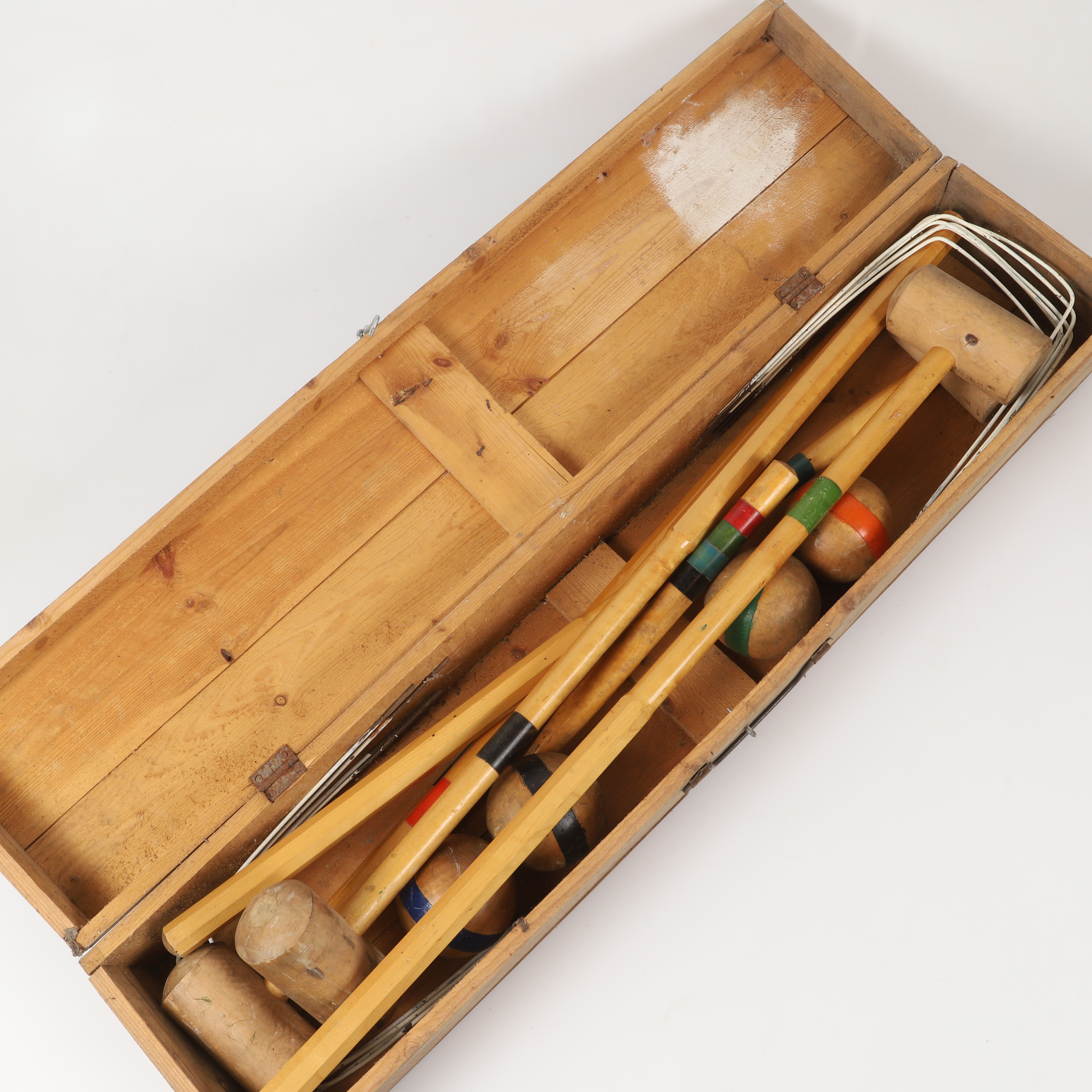 KROCKETSPEL, trä, 1900-tal.