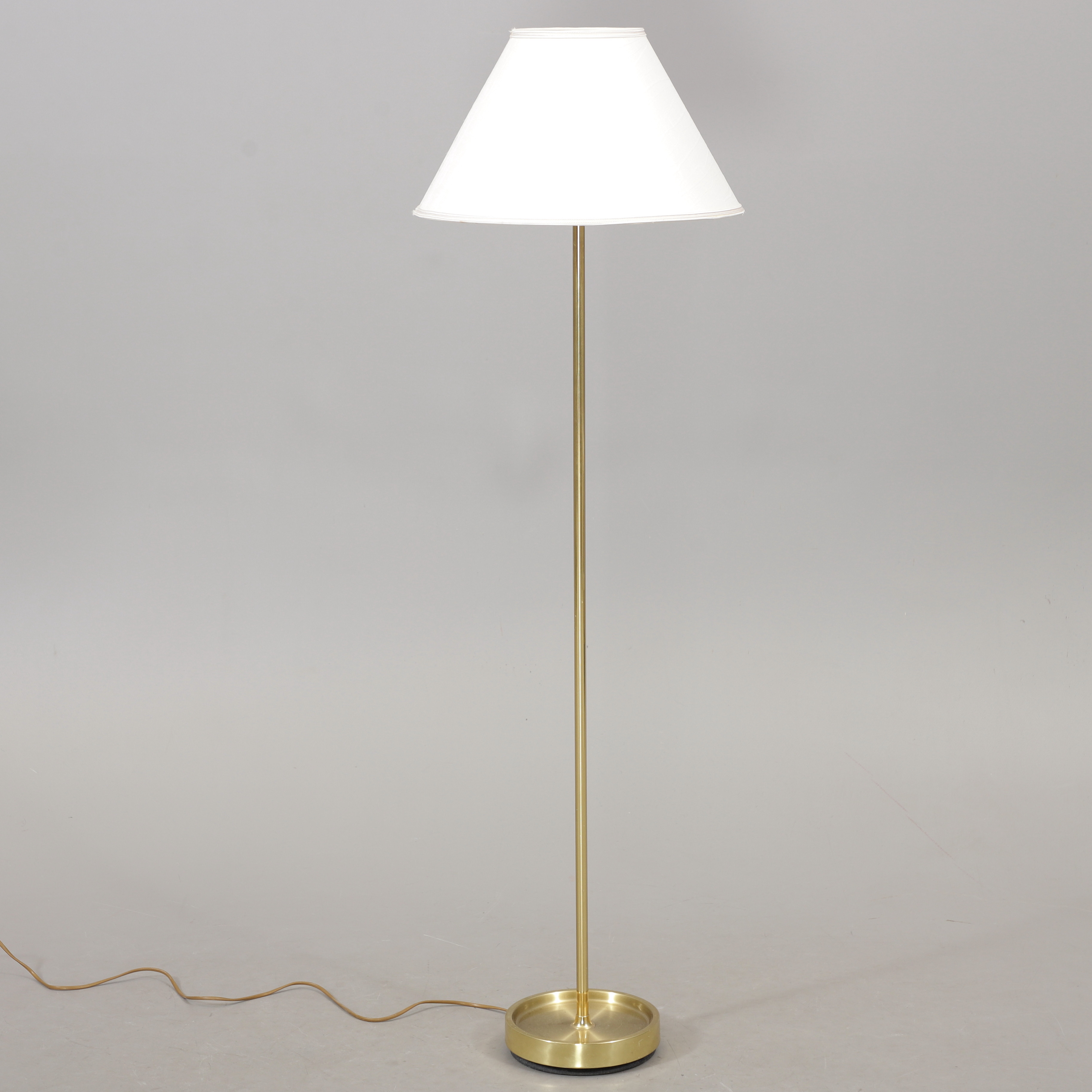 GOLVLAMPA, mässing, "modell 63166", Fagerhults belysning, 1960/1970-tal.