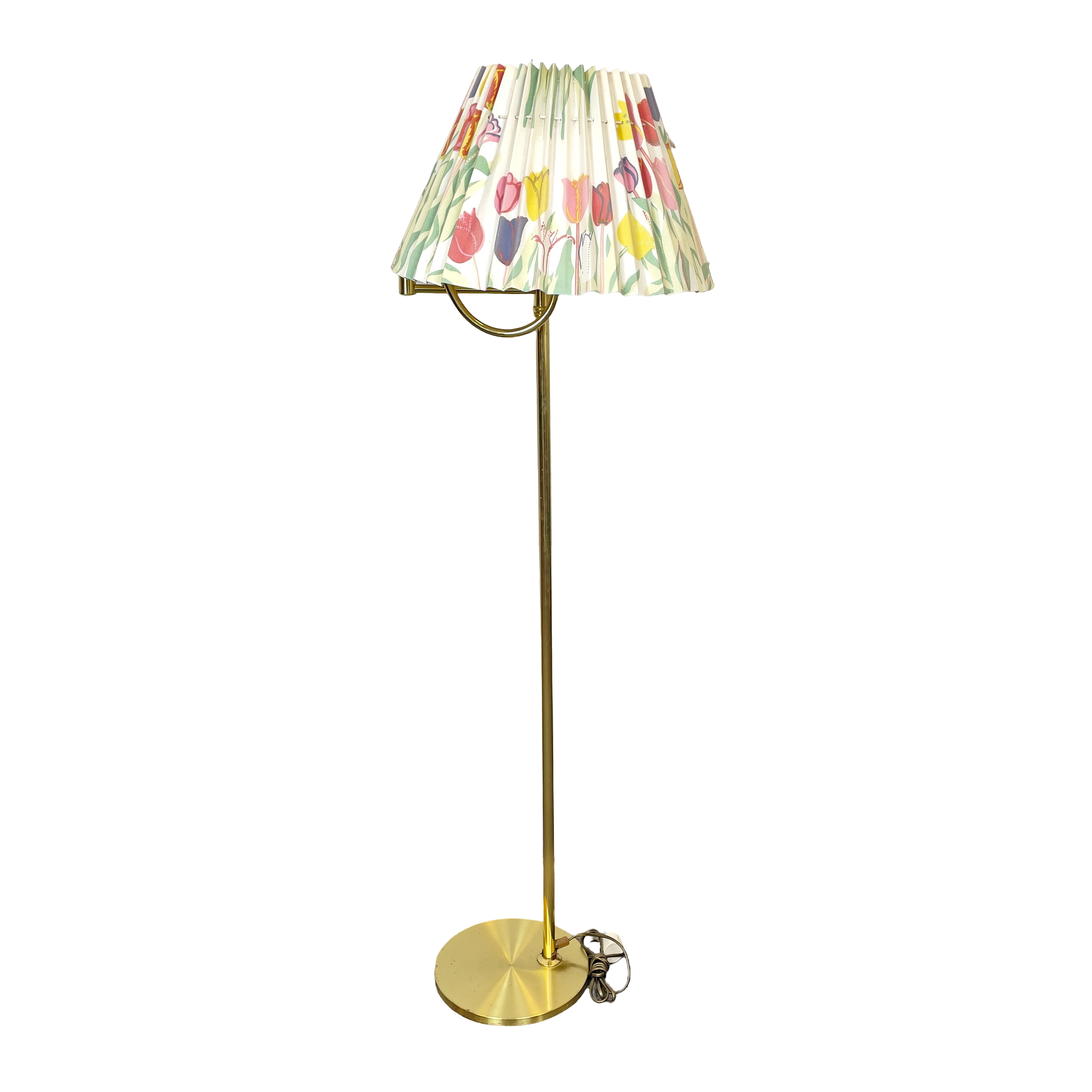 GOLVLAMPA med skärm , 1900-tal.