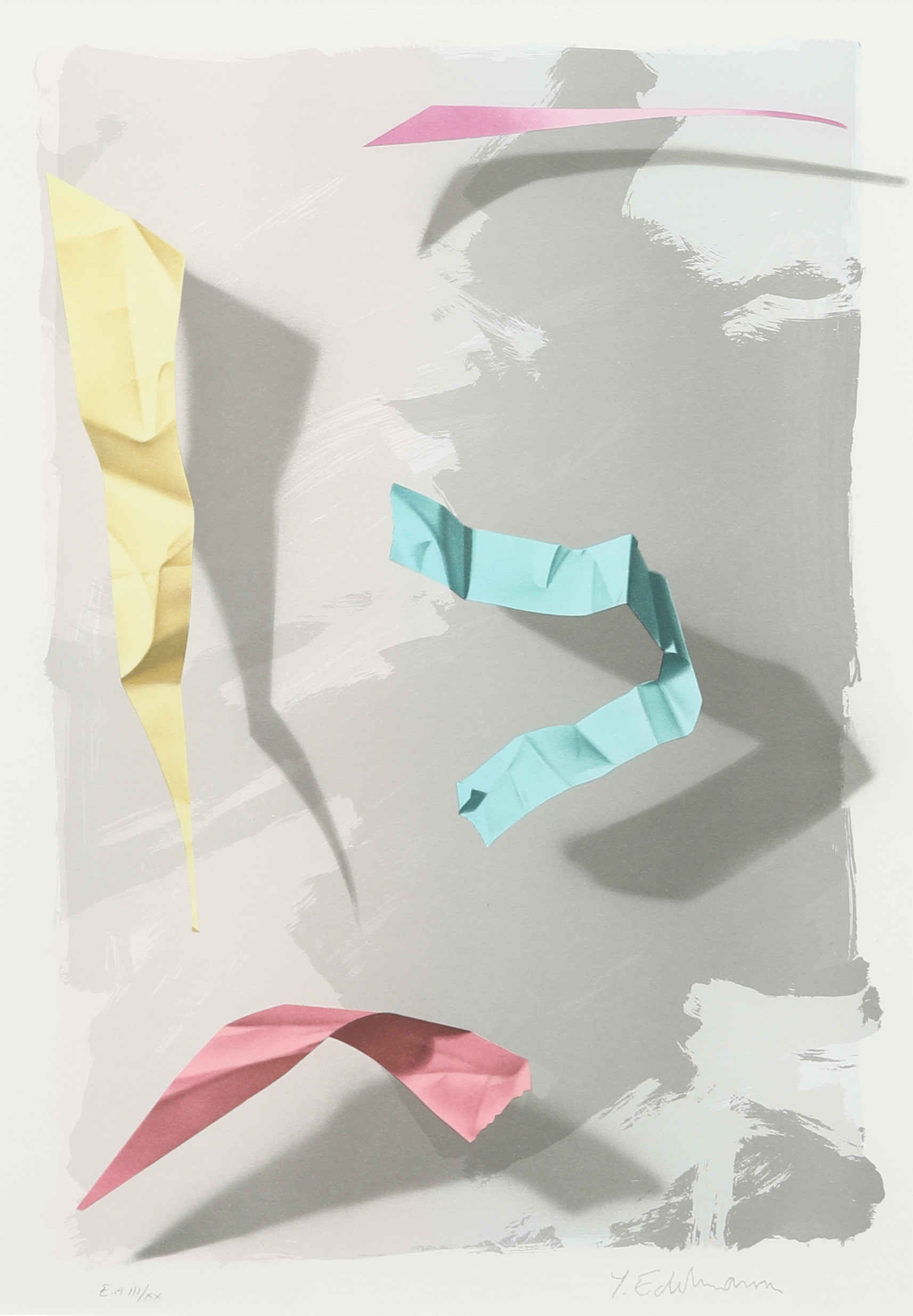 YRJÖ EDELMANN. Färglitografi, stämpelsignerad och numrerad EA III/XX.