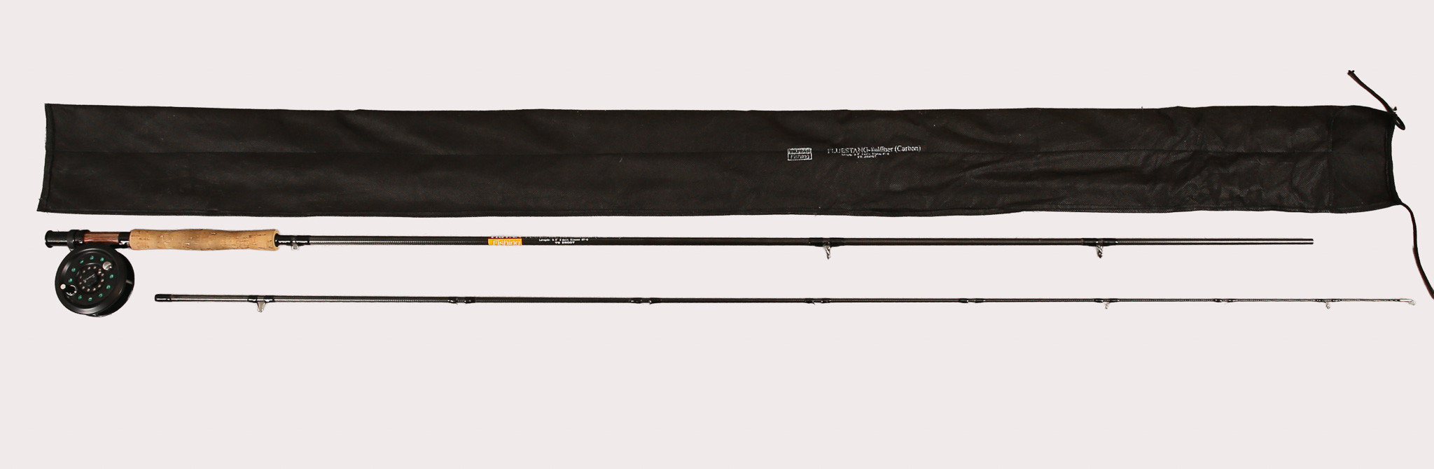 FLUGSPÖ, Carbon Fluestang Trita 295 cm, Rulle Skorpion.