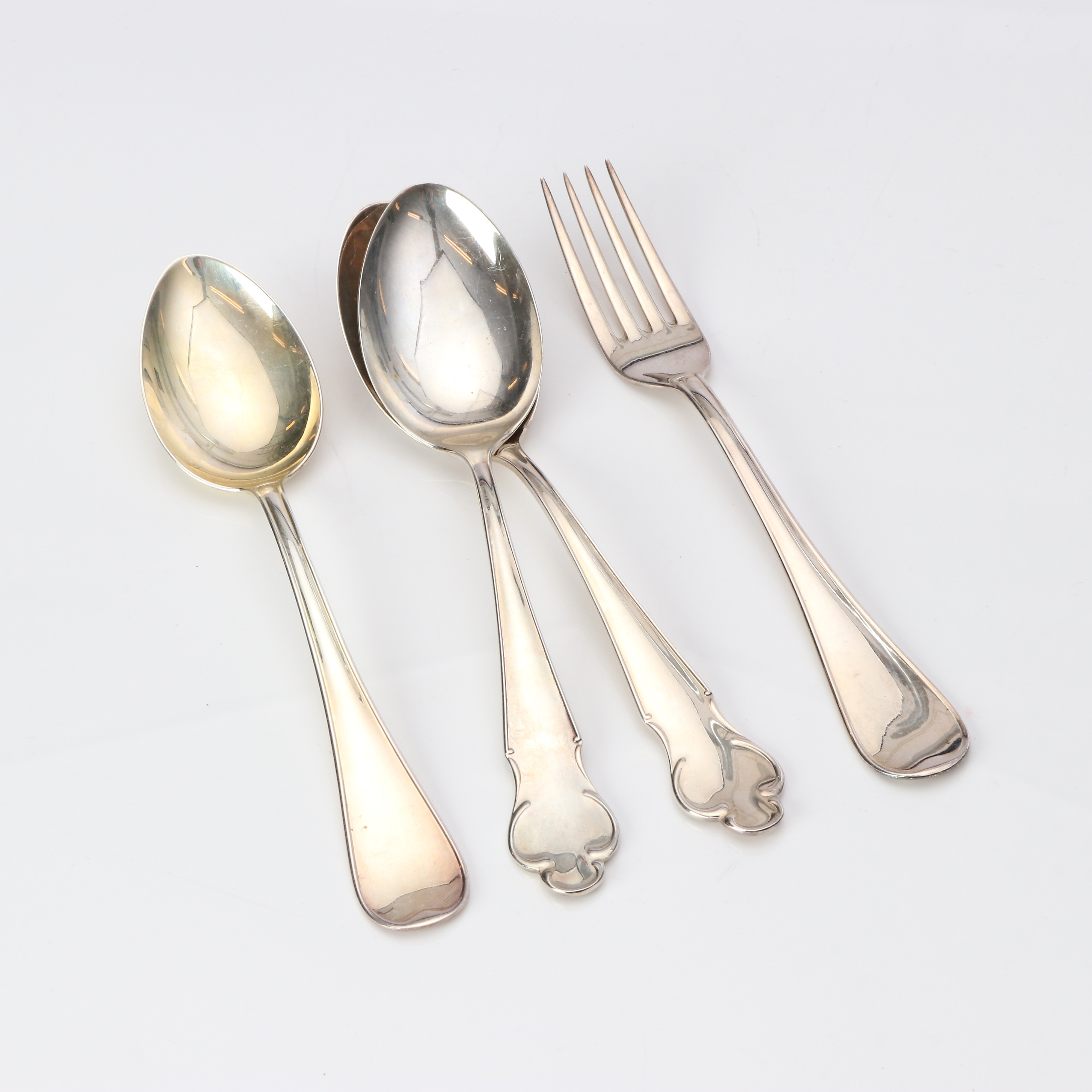 BESTICK, FYRA ST. Silver. Vikt ca 160 gram.