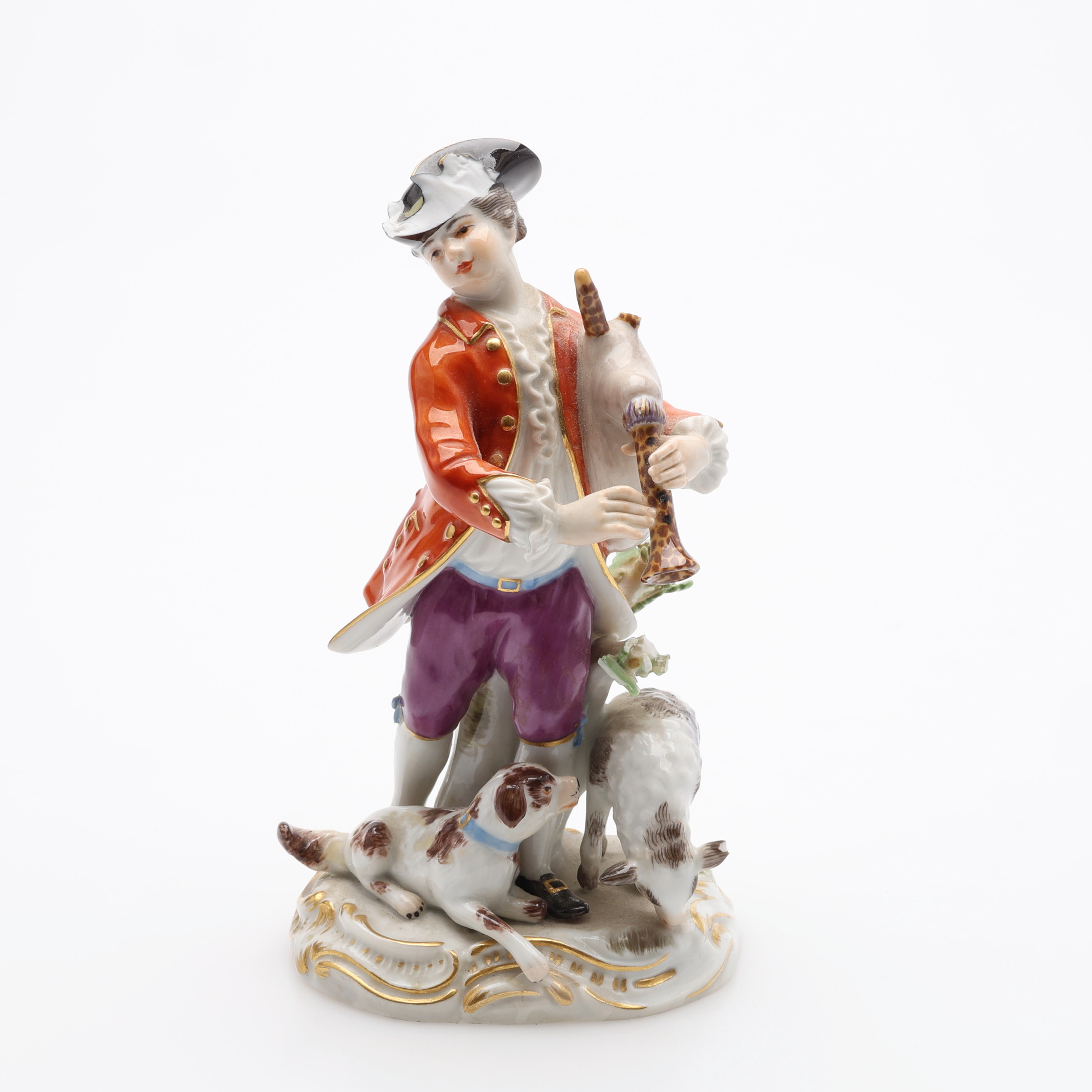 FIGURIN, PORSLIN, MODELL 2784, MEISSEN, 1900-TAL.