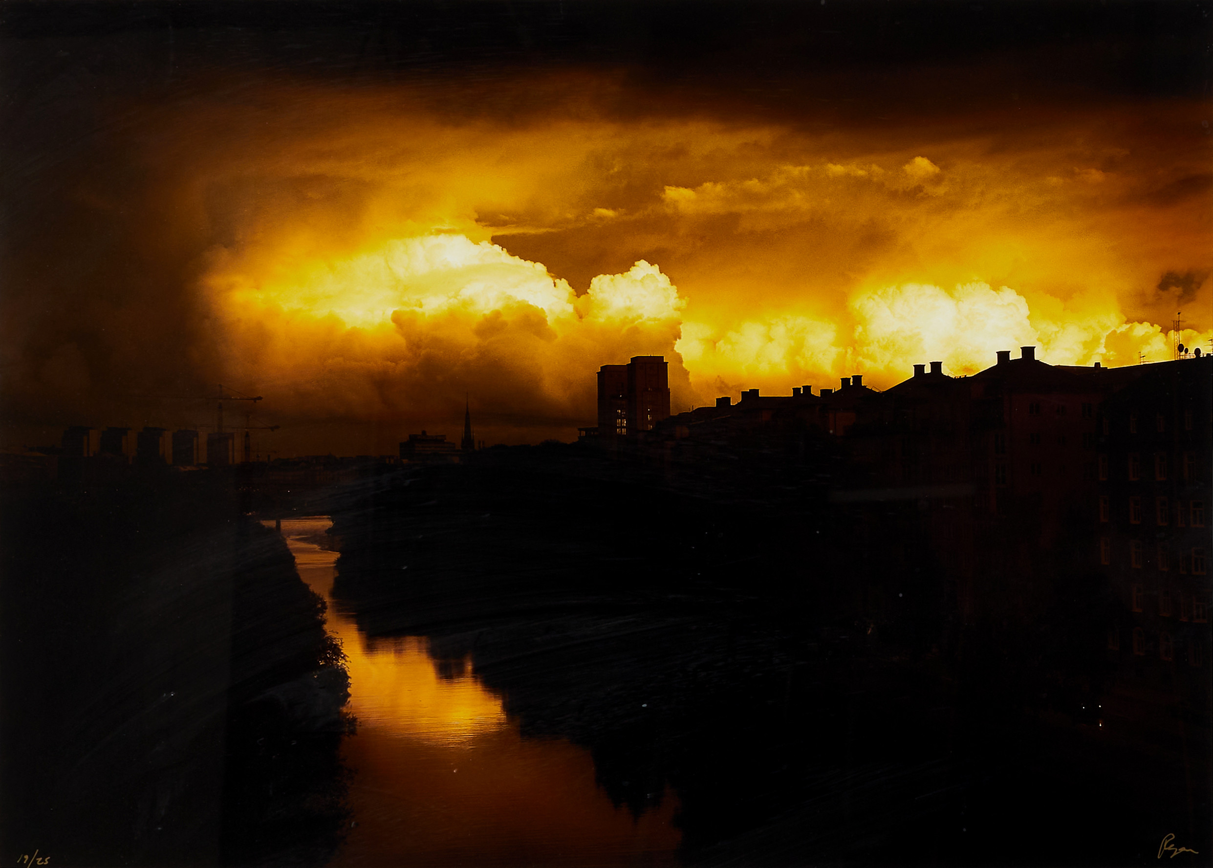 RICHARD RYAN (FÖDD 1974). Kungsholmen, signerad och numrerad Ryan, 19/25, fotografi/pigmentprint.