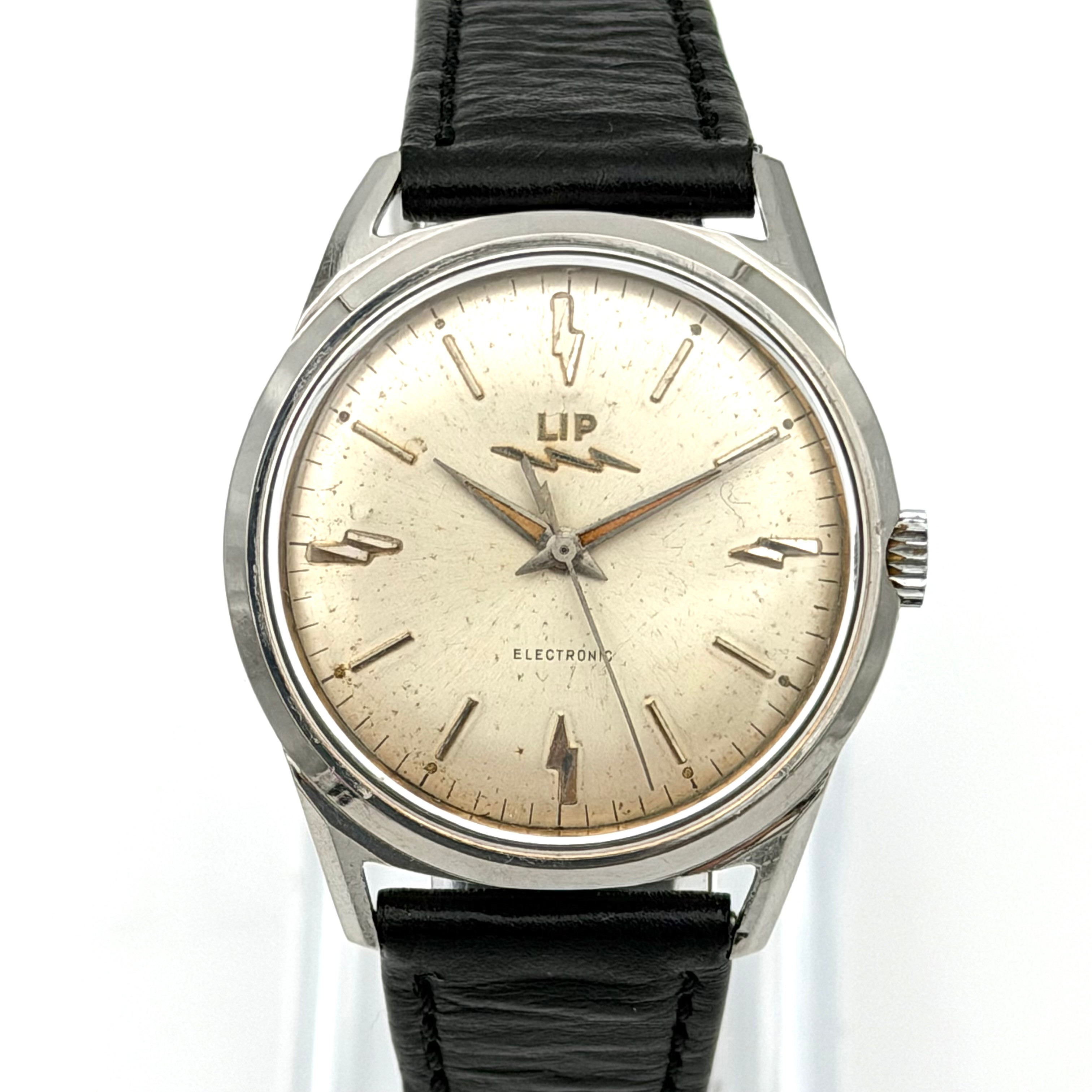 LIP ELECTRONIC, armbandsur, ca 1960/70-tal, stål.