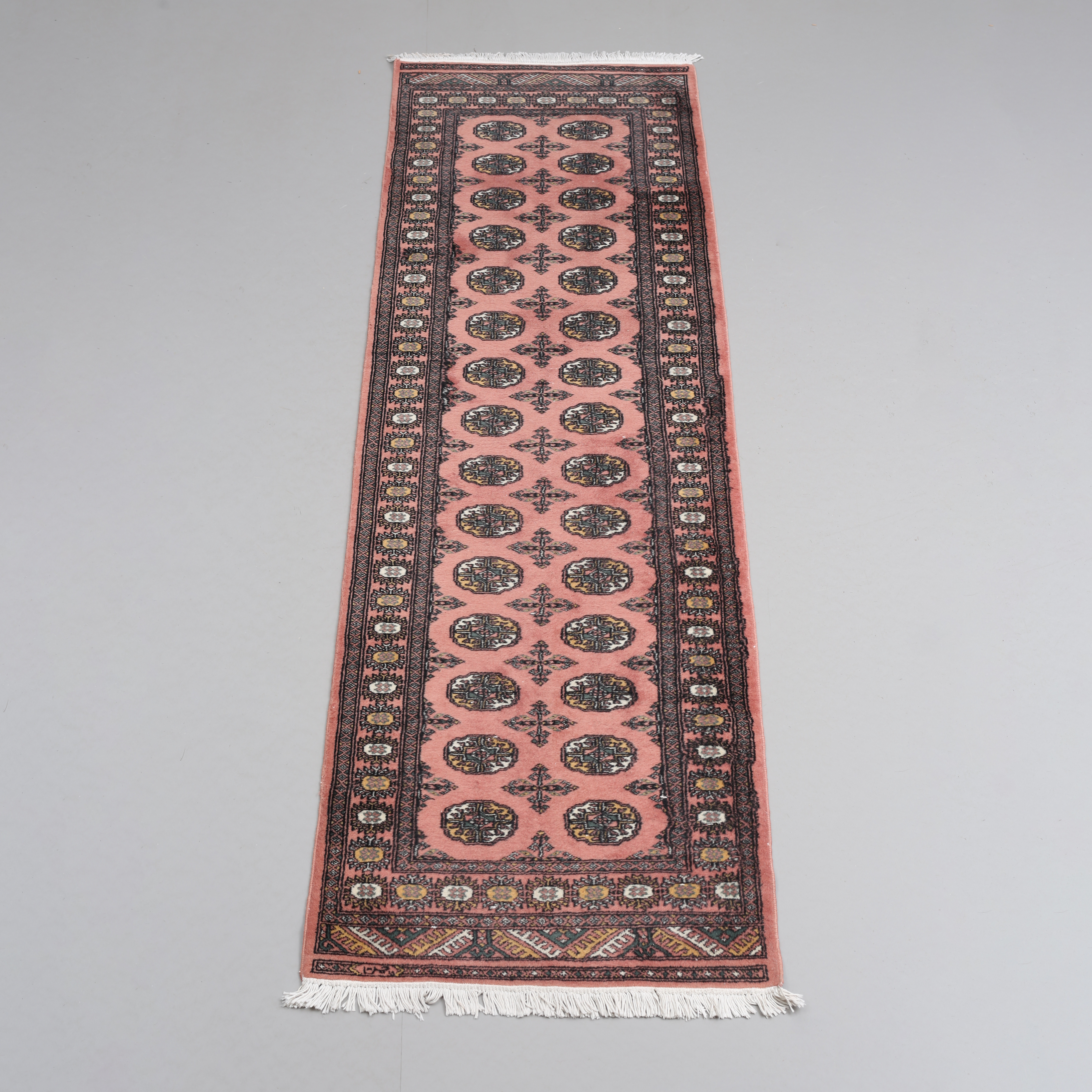 GALLERIMATTA, handknuten, orientalisk, Pakistan, 260 x 80 cm.