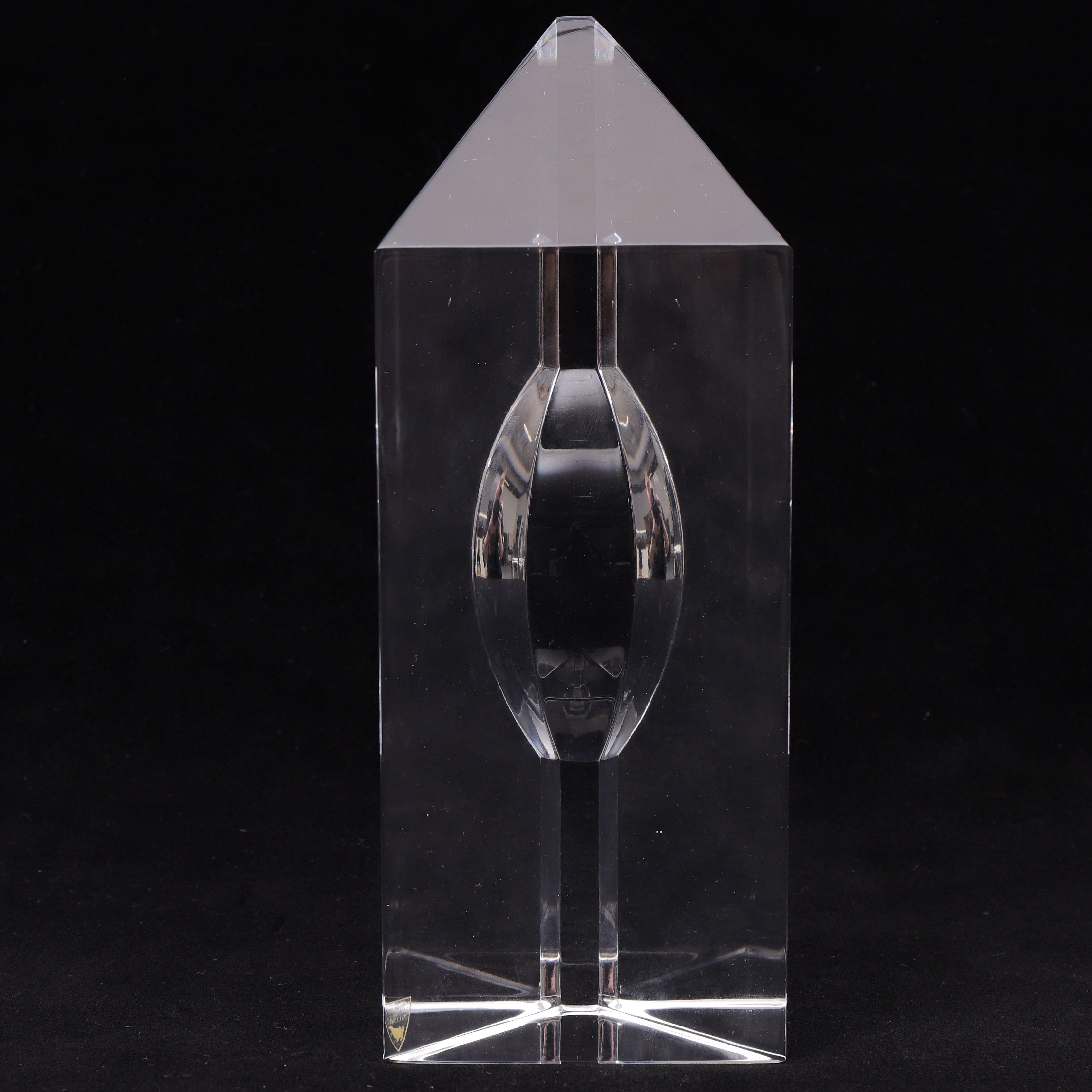 JAN  JOHANSSON. Skulptur, glas, Orrefors Expo, 1999.