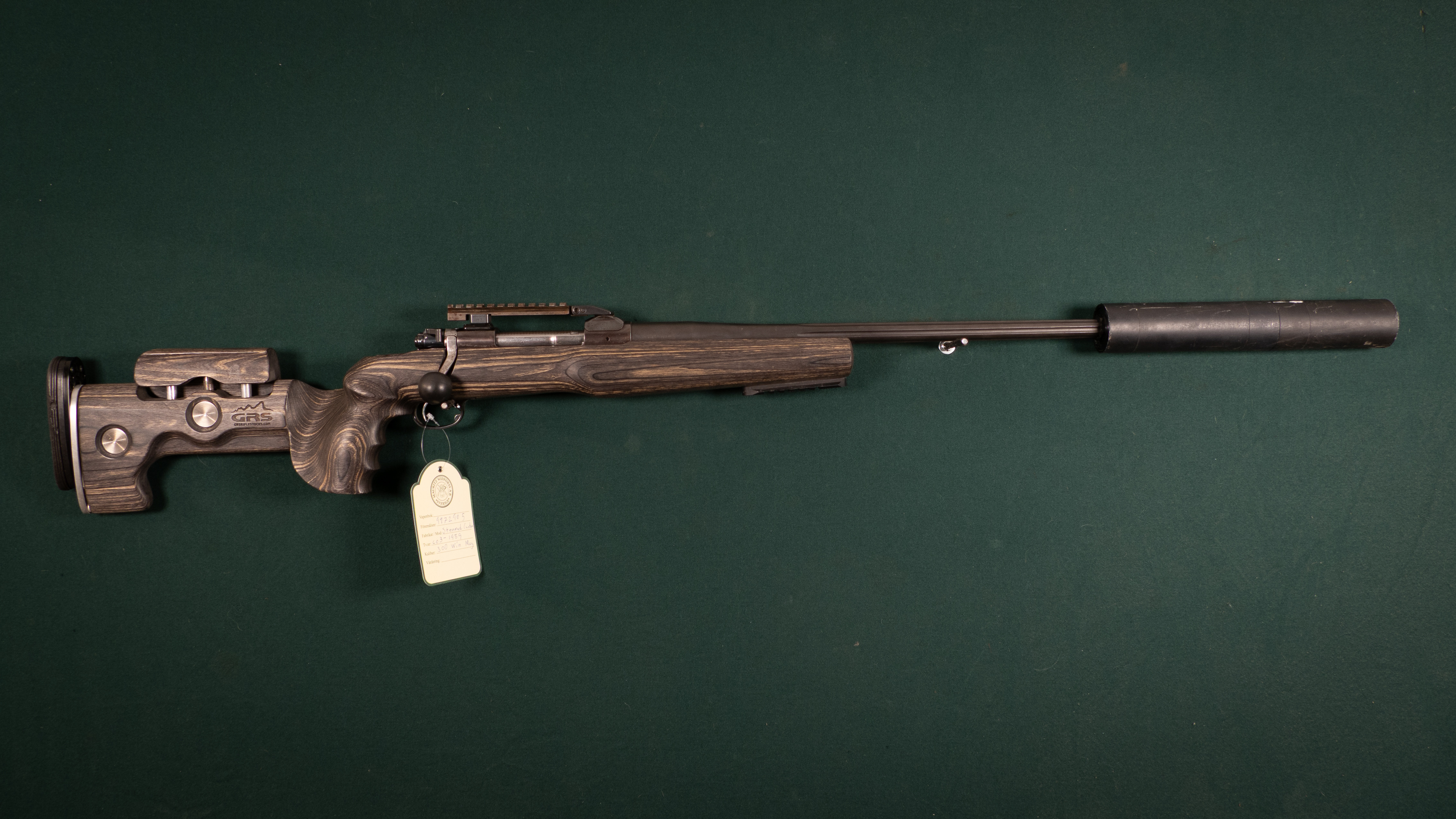 Stenmark Custom kal. 300 Win Mag Tillv.nr. C03-1459.