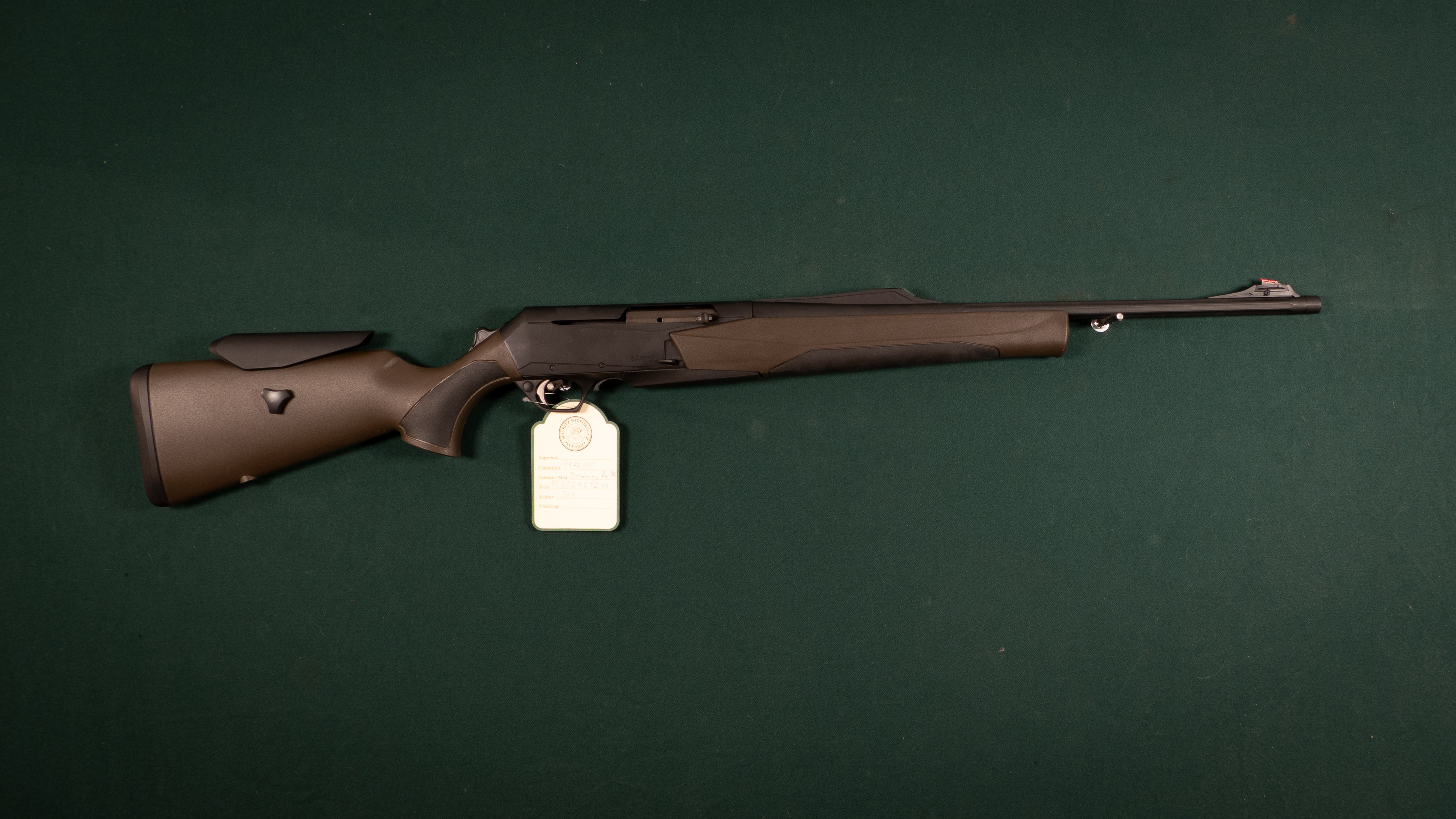 Browning Bar MK3 kal 308 #PT30290YZ311.