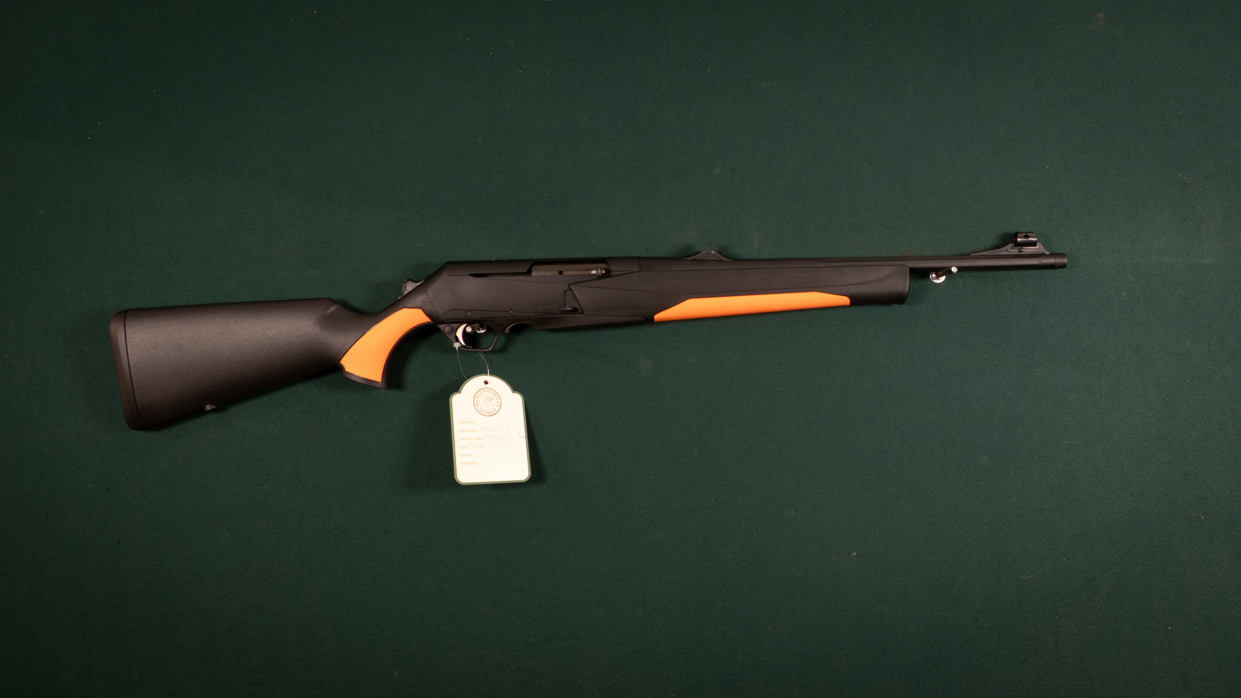Browning Bar mk3 Tracker kal. 308 win #PT26855YZ311.