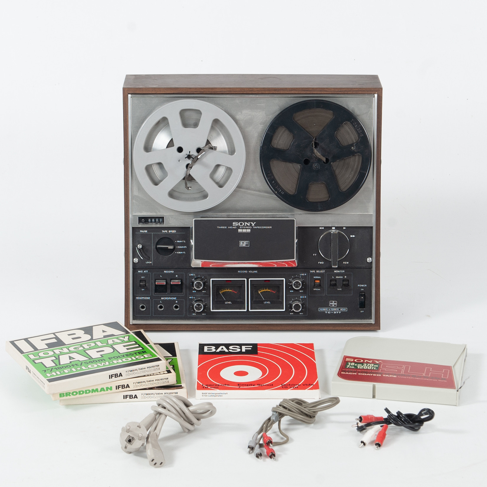 SONY TC-377. RULLBANDSPELARE, stereo, 1970-tal.